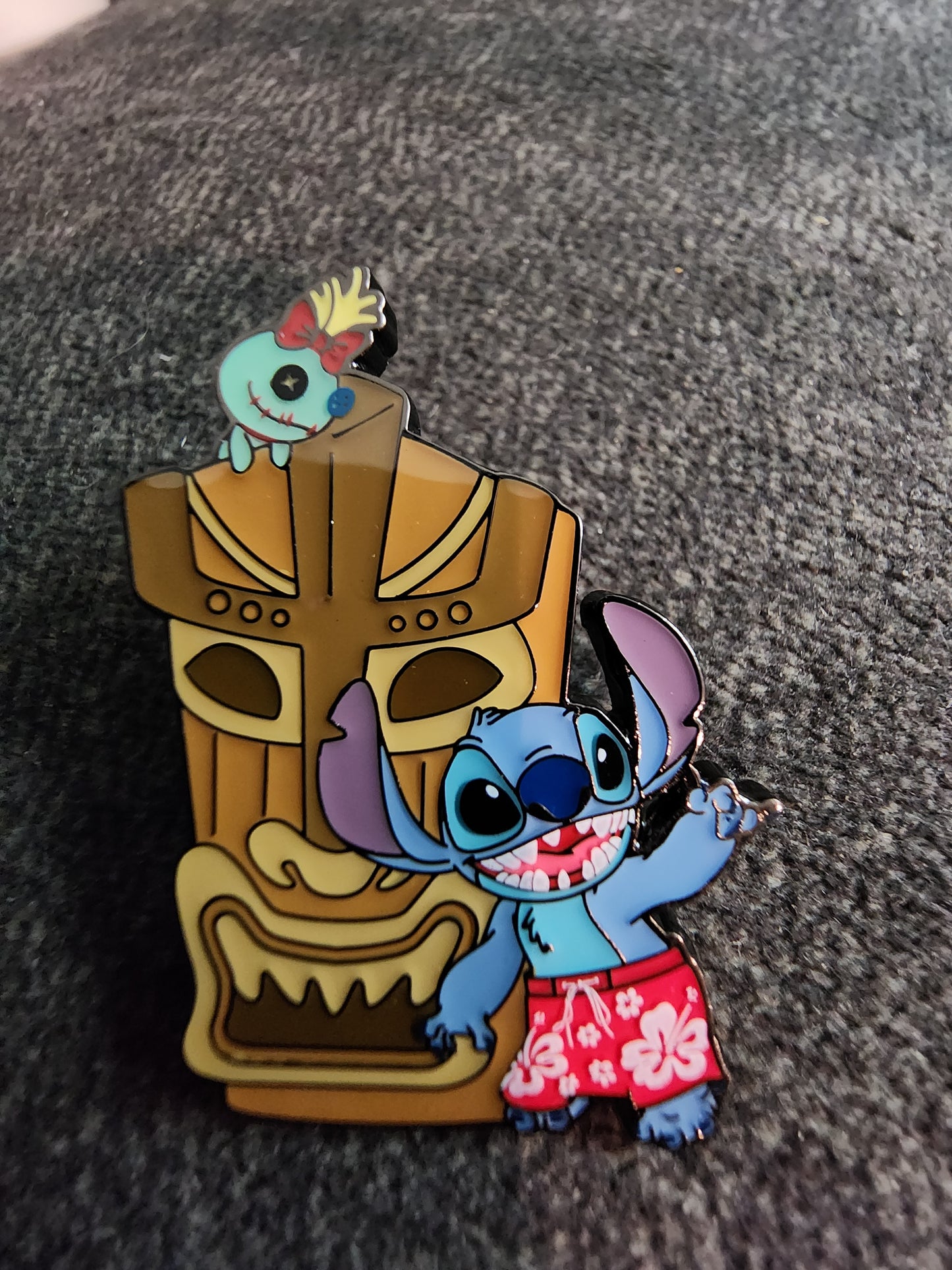 Loungefly Disney Stitch and Scrump Hawaiian Fun Mystery Pins