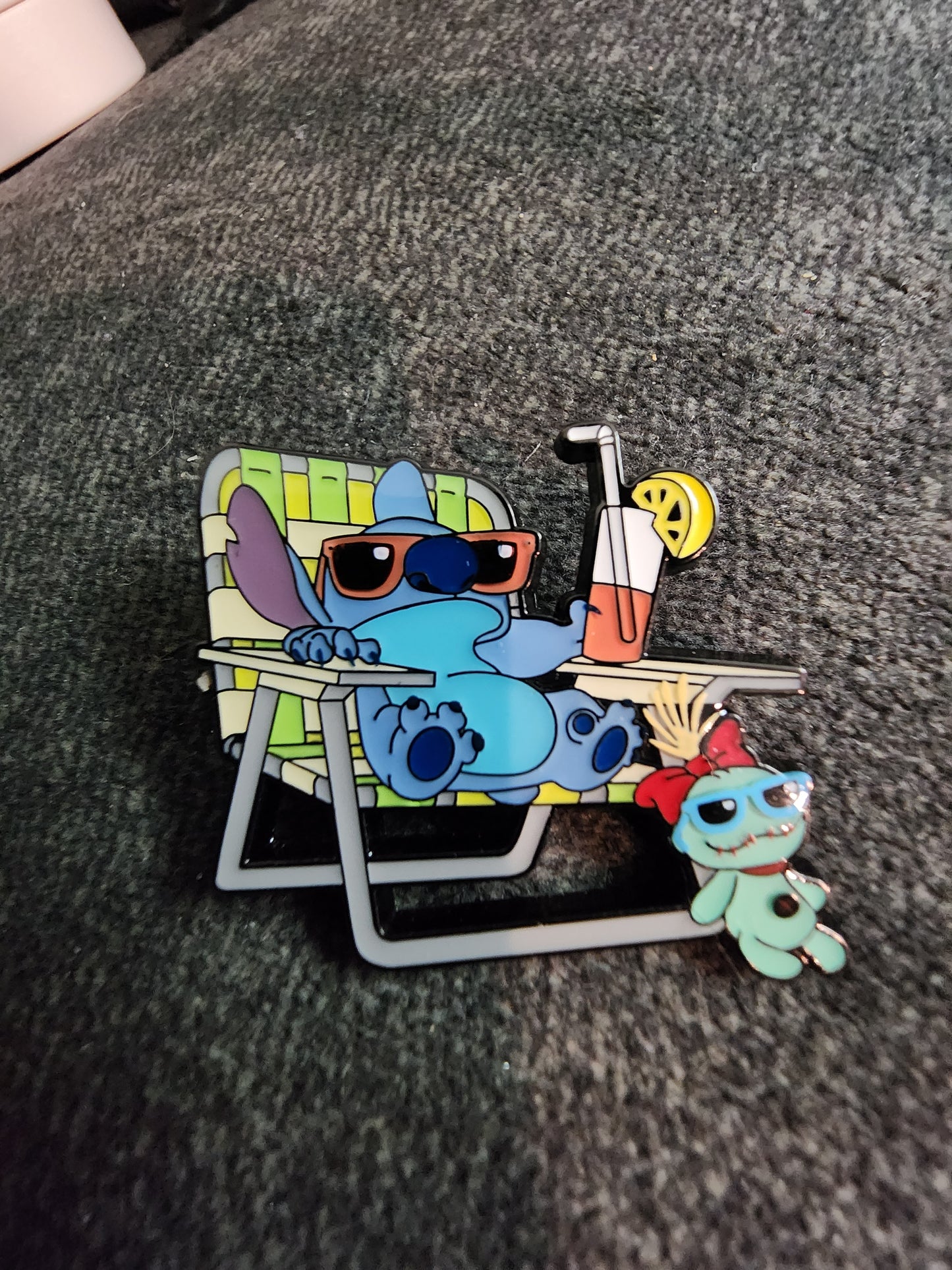 Loungefly Disney Stitch and Scrump Hawaiian Fun Mystery Pins