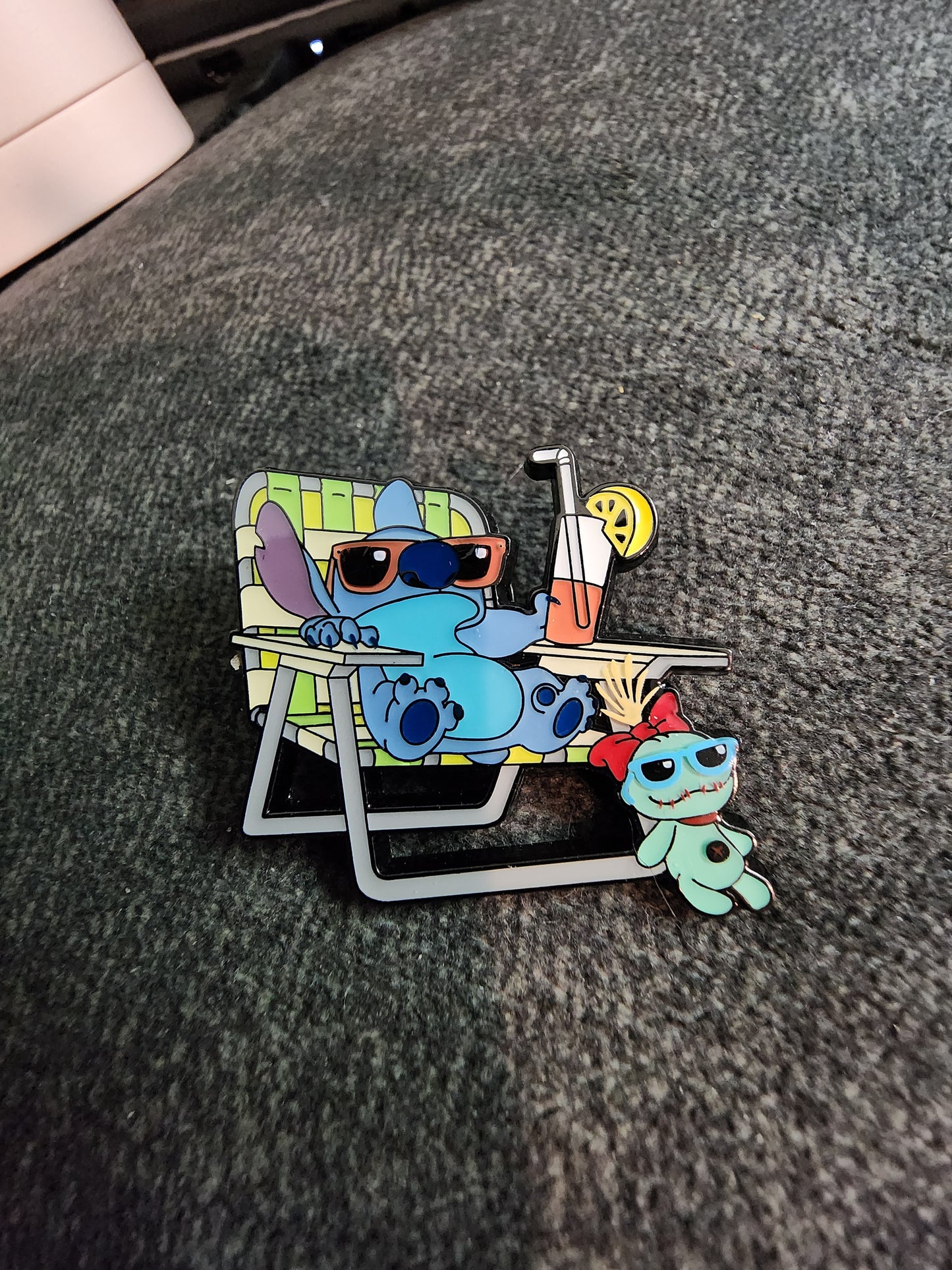 Loungefly Disney Stitch and Scrump Hawaiian Fun Mystery Pins