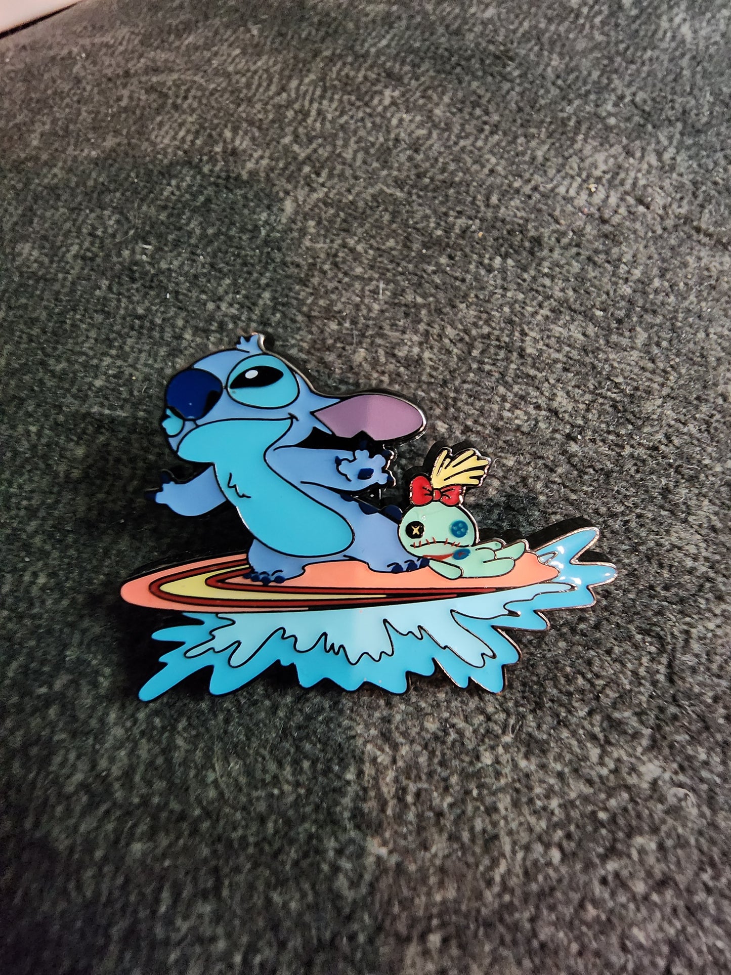 Loungefly Disney Stitch and Scrump Hawaiian Fun Mystery Pins