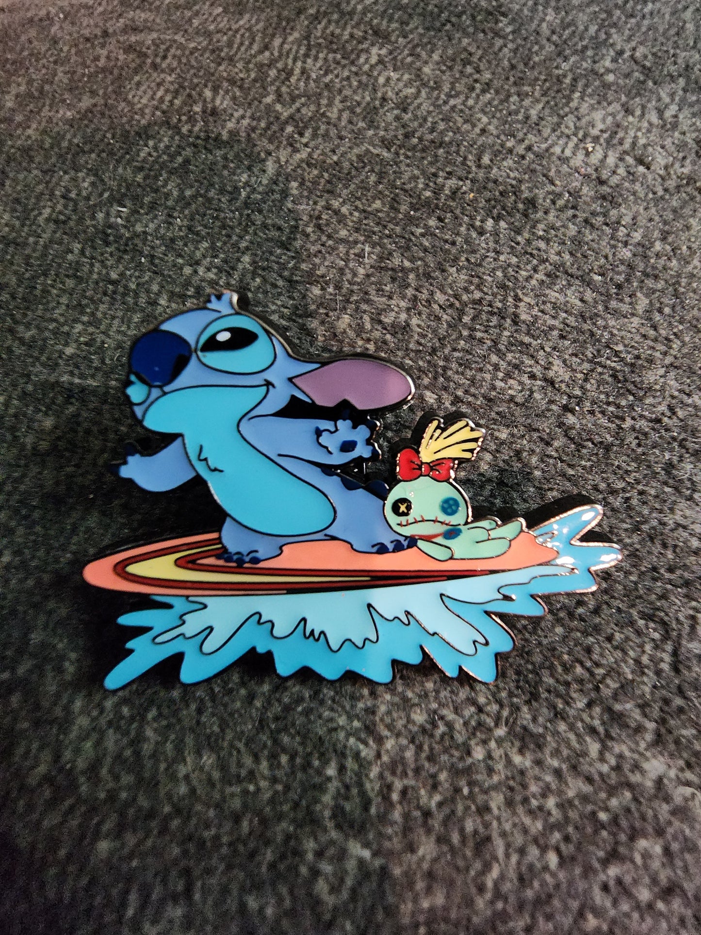 Loungefly Disney Stitch and Scrump Hawaiian Fun Mystery Pins