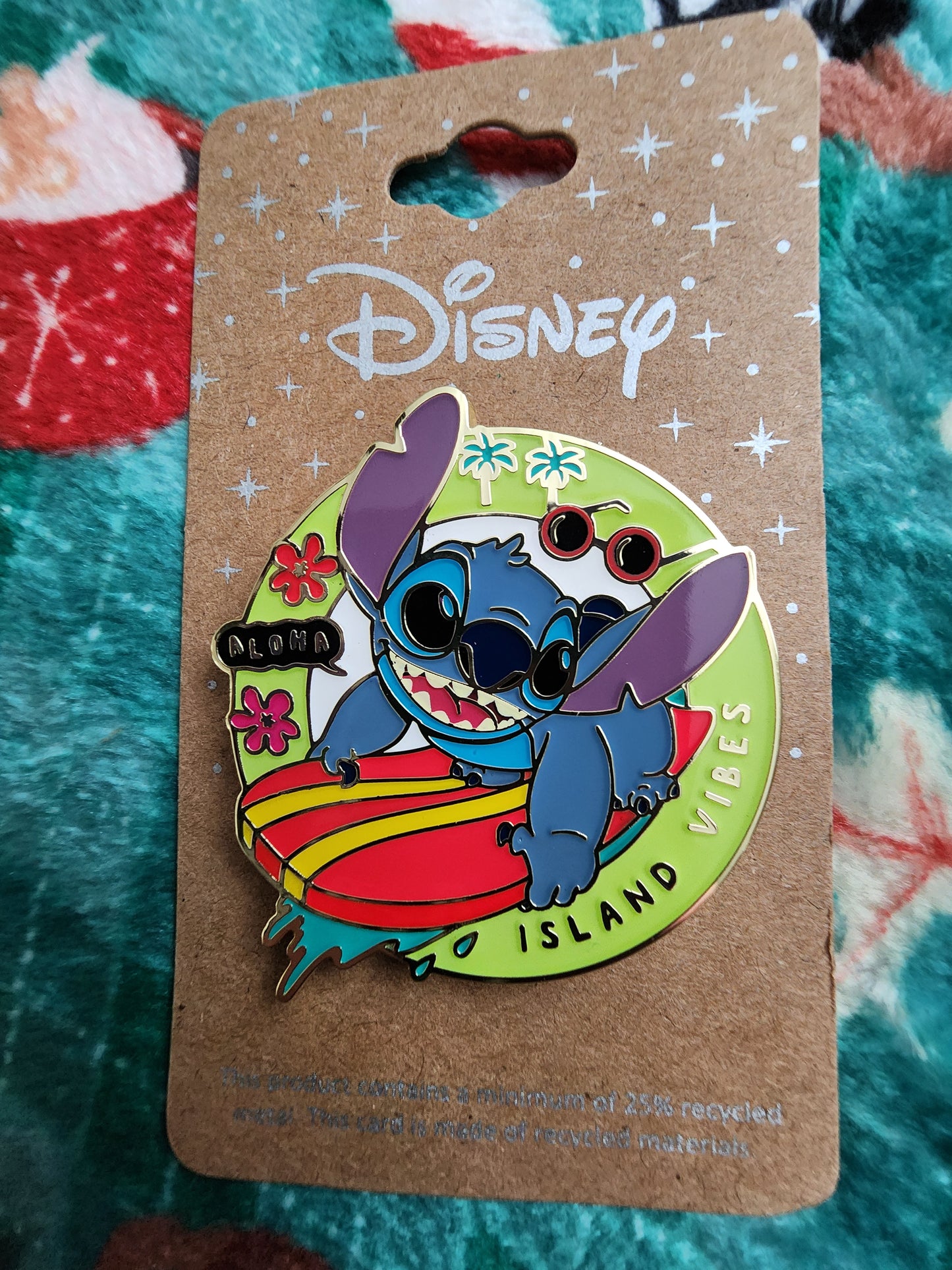 Disney Stitch Island Vibes Pin