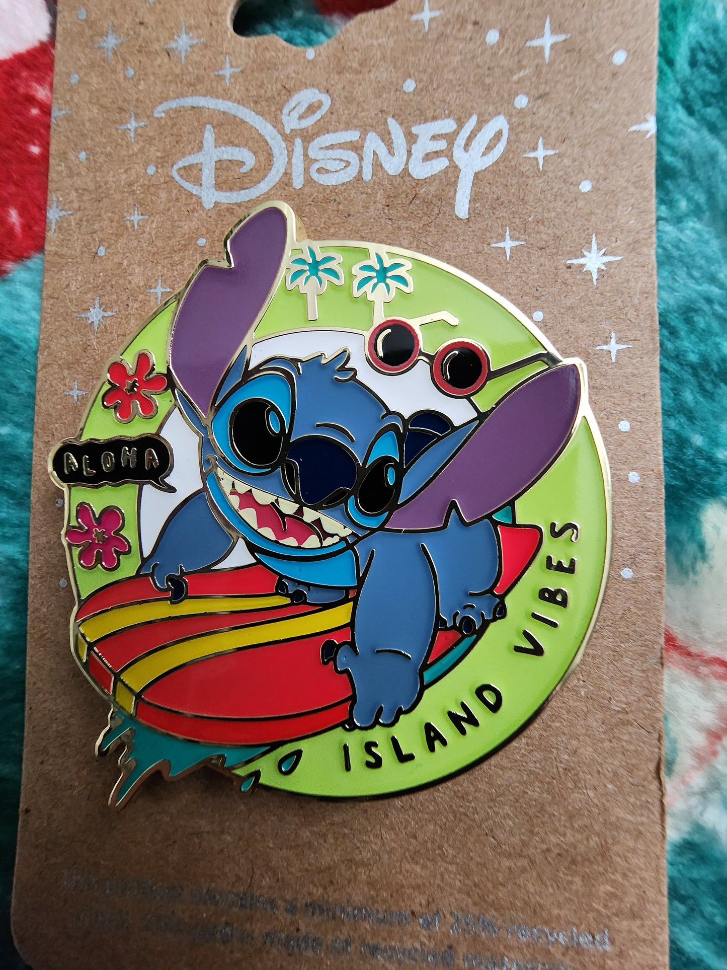 Disney Stitch Island Vibes Pin