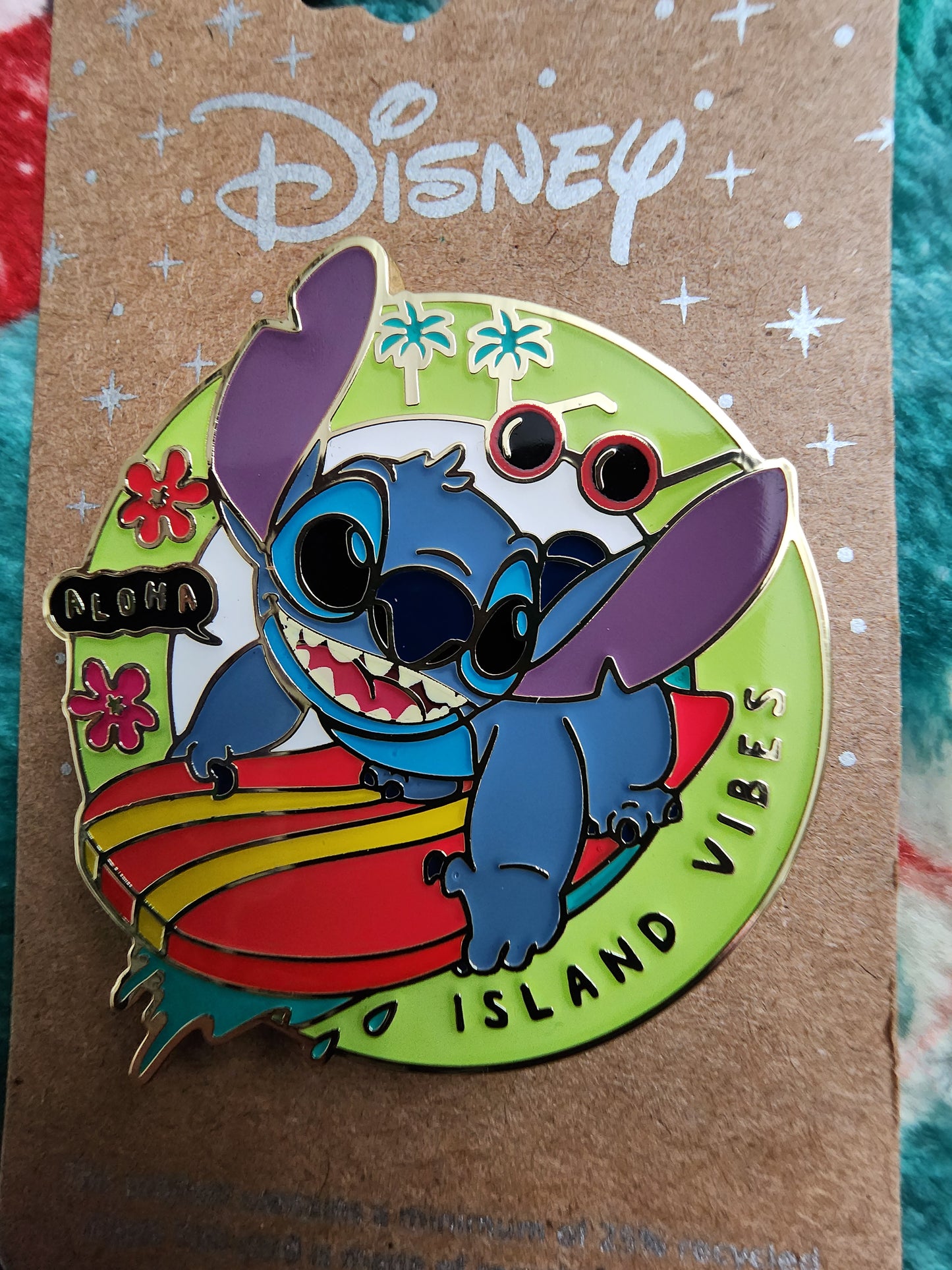 Disney Stitch Island Vibes Pin