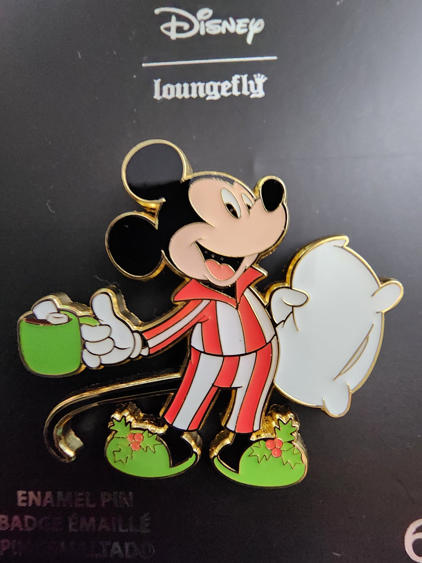 Loungefly Disney Mickey Mouse Sleep Over Pin