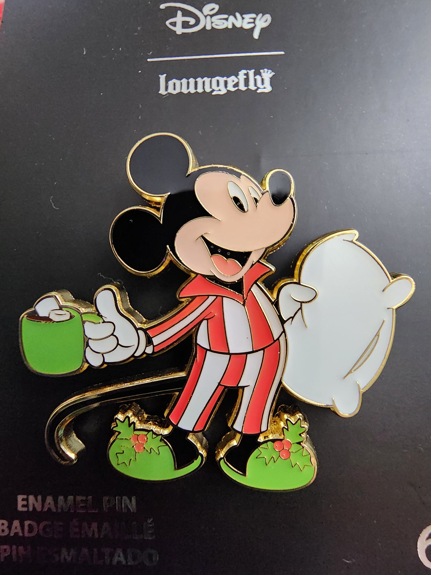 Loungefly Disney Mickey Mouse Sleep Over Pin