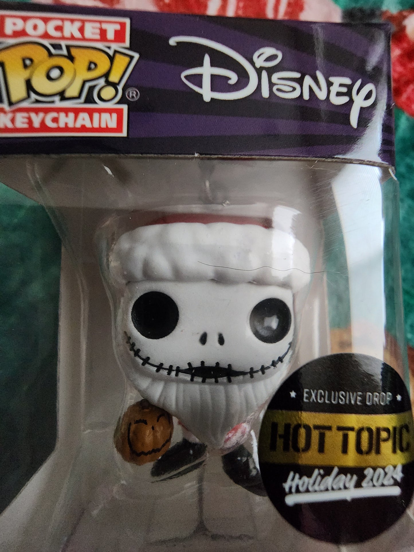 Funko Pocket Pop Exclusive Nightmare Before Christmas Santa Jack Keychain