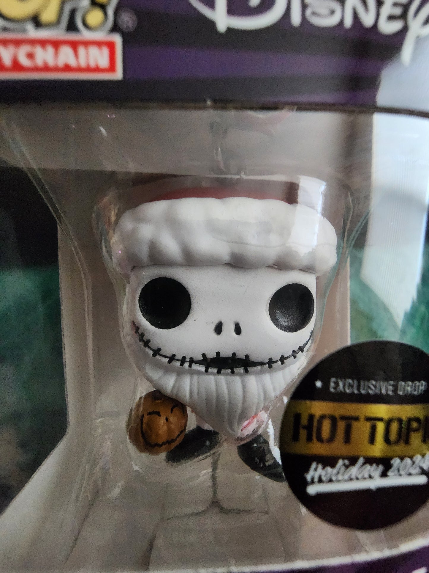 Funko Pocket Pop Exclusive Nightmare Before Christmas Santa Jack Keychain