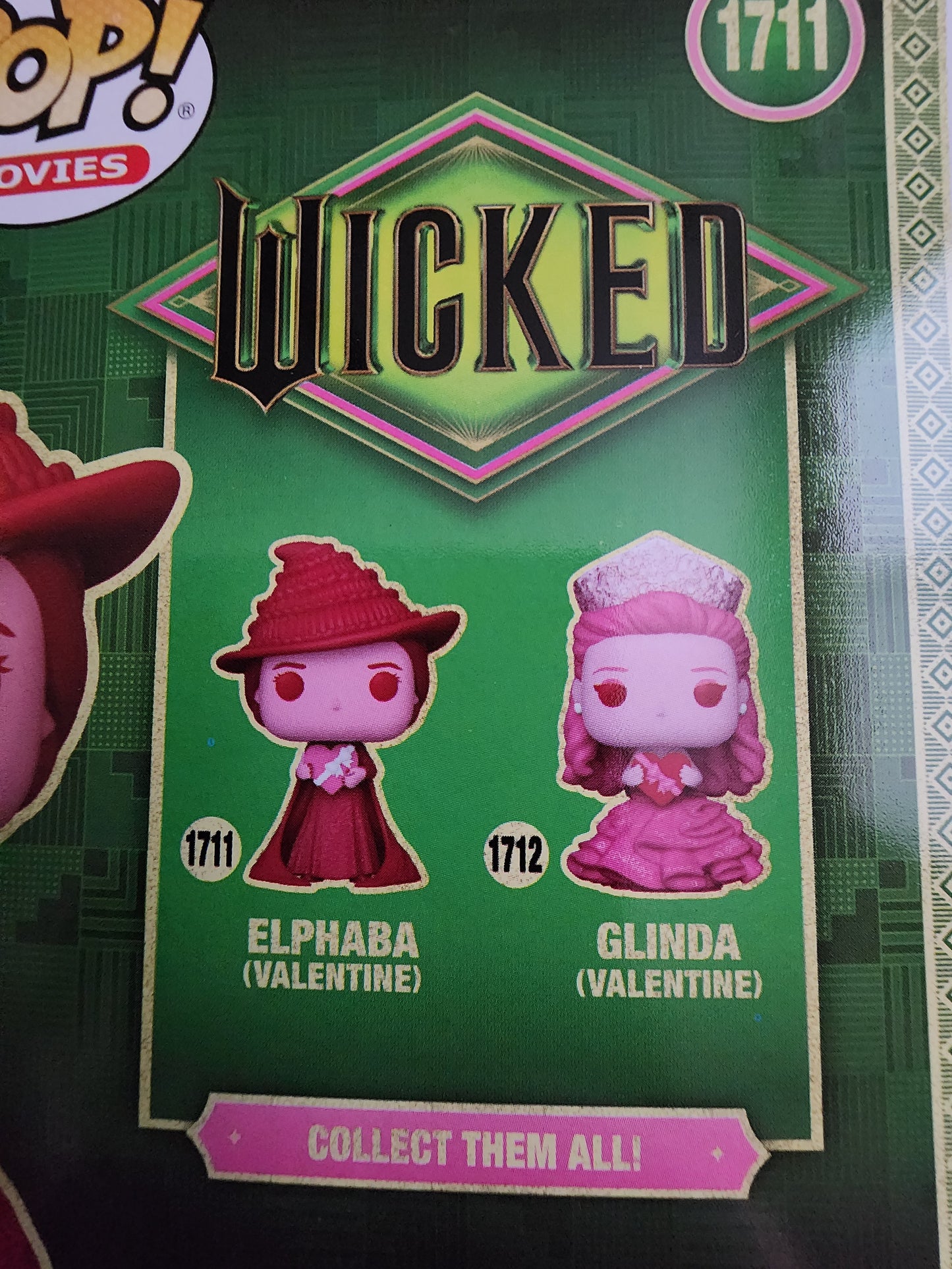 Funko Pop Wicked Elphaba Valentine's Figure