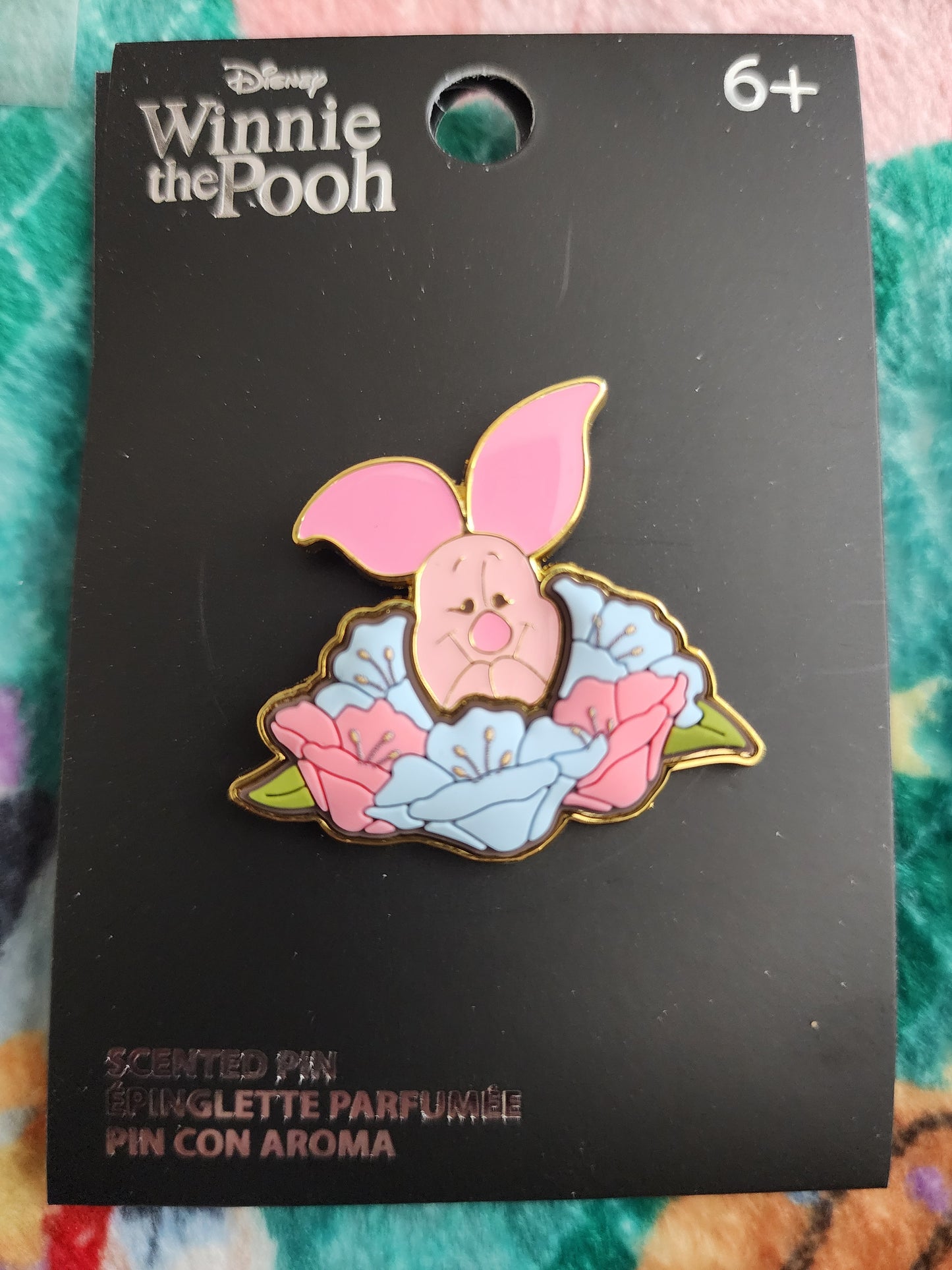 Loungefly Disney Piglet Scented Flowers Pin