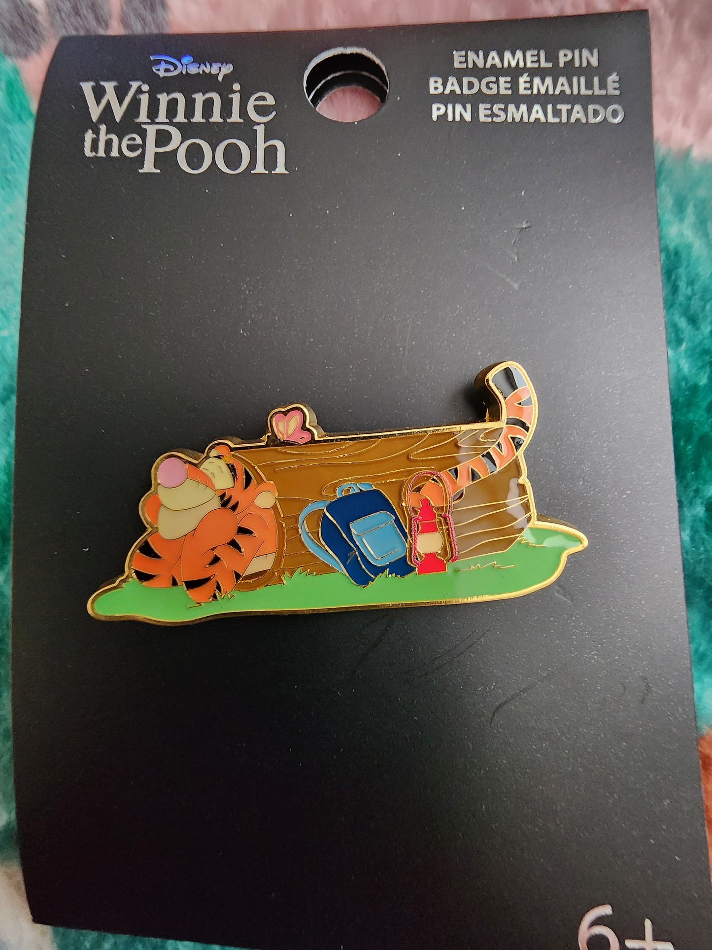 Loungefly Disney Tigger Camping Out Pin