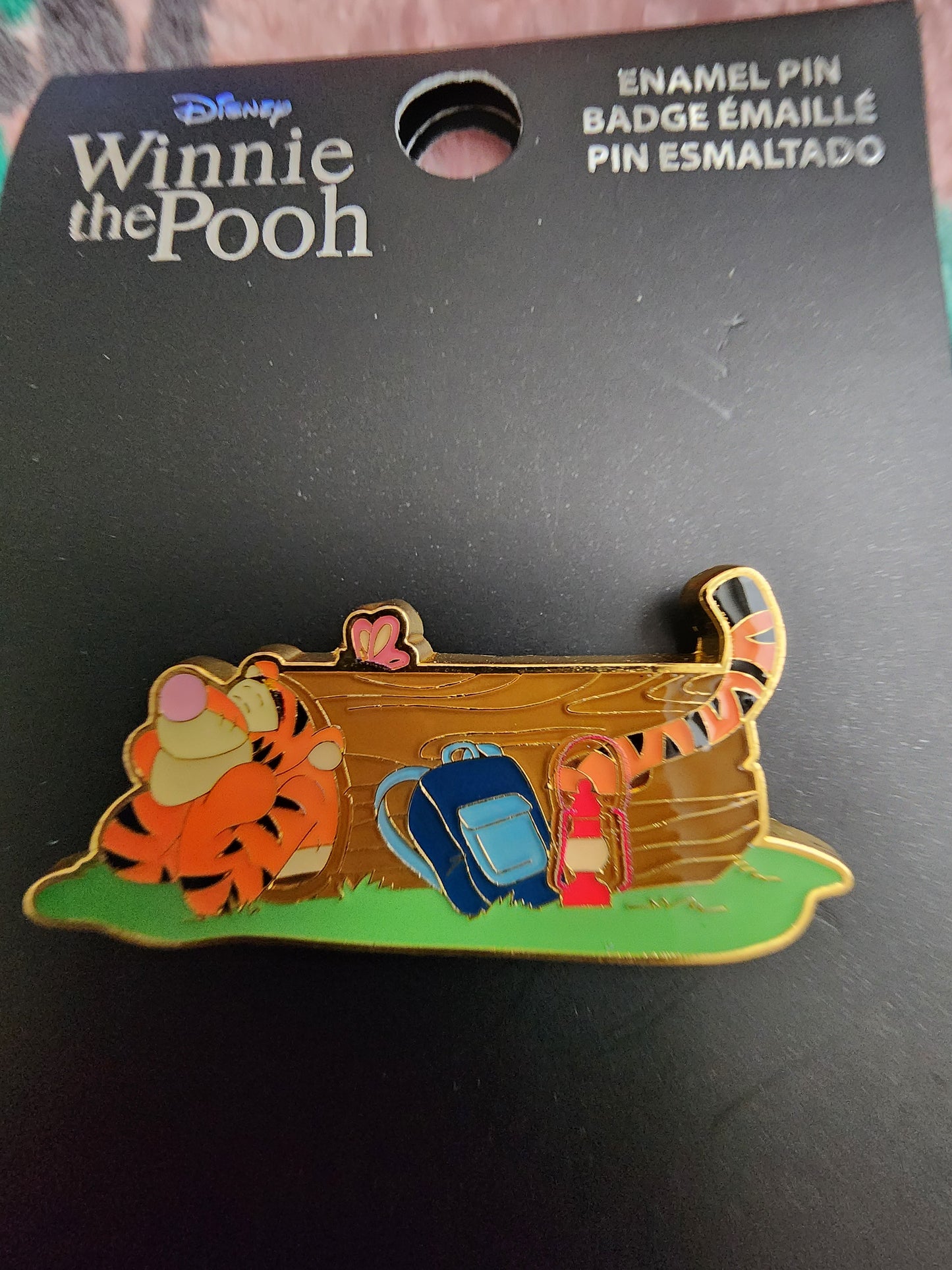 Loungefly Disney Tigger Camping Out Pin