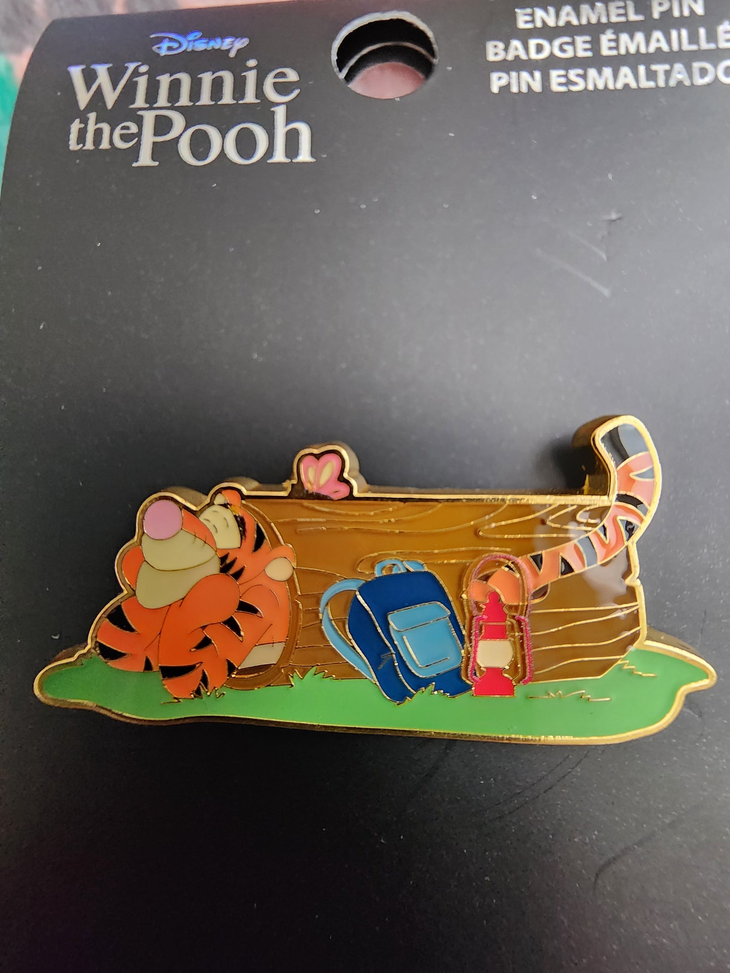 Loungefly Disney Tigger Camping Out Pin