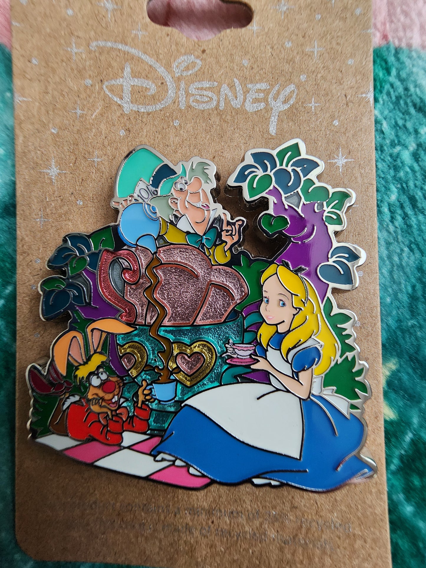 Loungefly Disney Alice in Wonderland Tea Party Pin