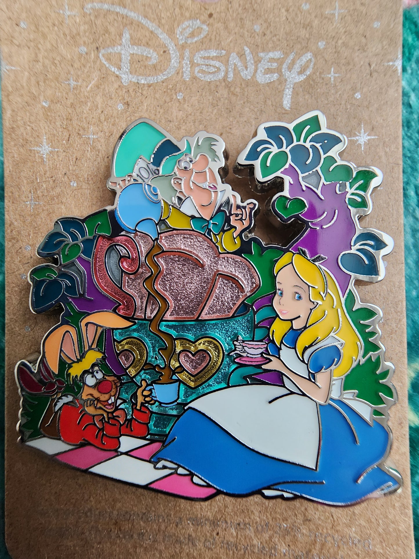 Loungefly Disney Alice in Wonderland Tea Party Pin