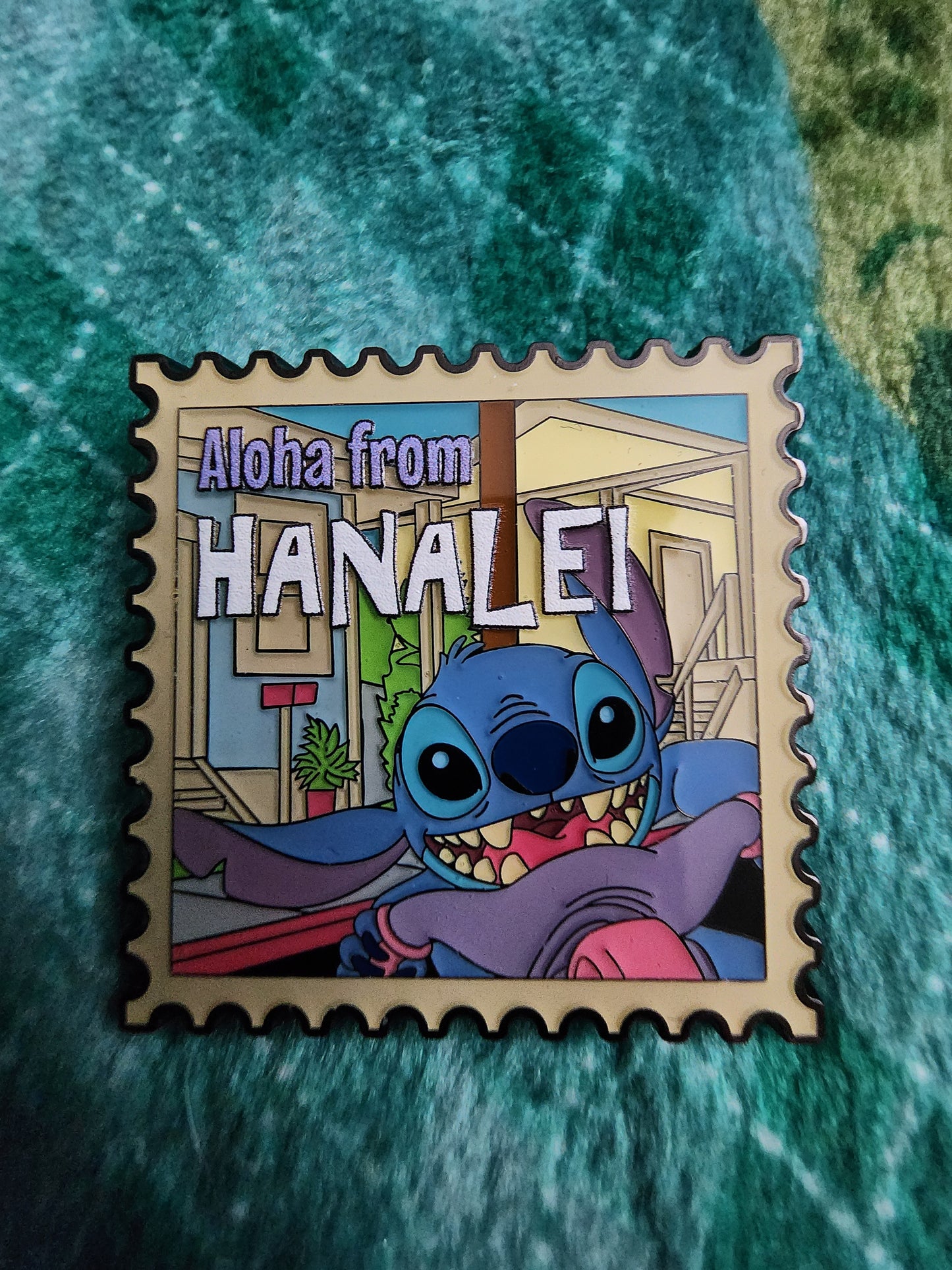 Loungefly Disney Stitch Hawaiian Stamps Mystery Pins