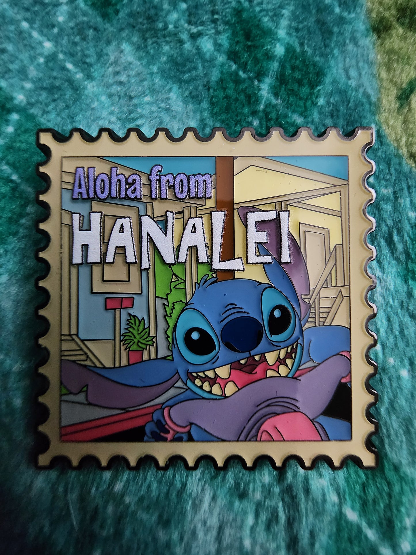 Loungefly Disney Stitch Hawaiian Stamps Mystery Pins