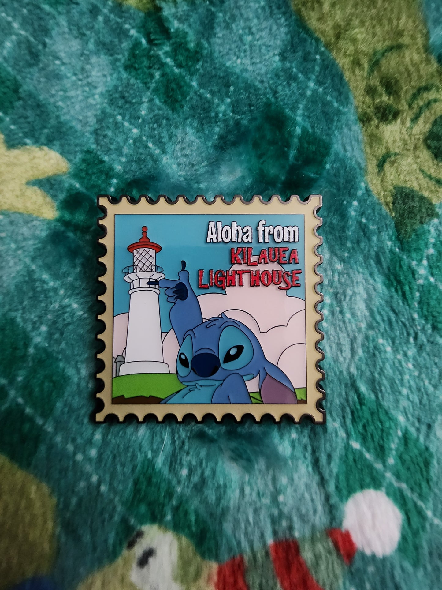 Loungefly Disney Stitch Hawaiian Stamps Mystery Pins