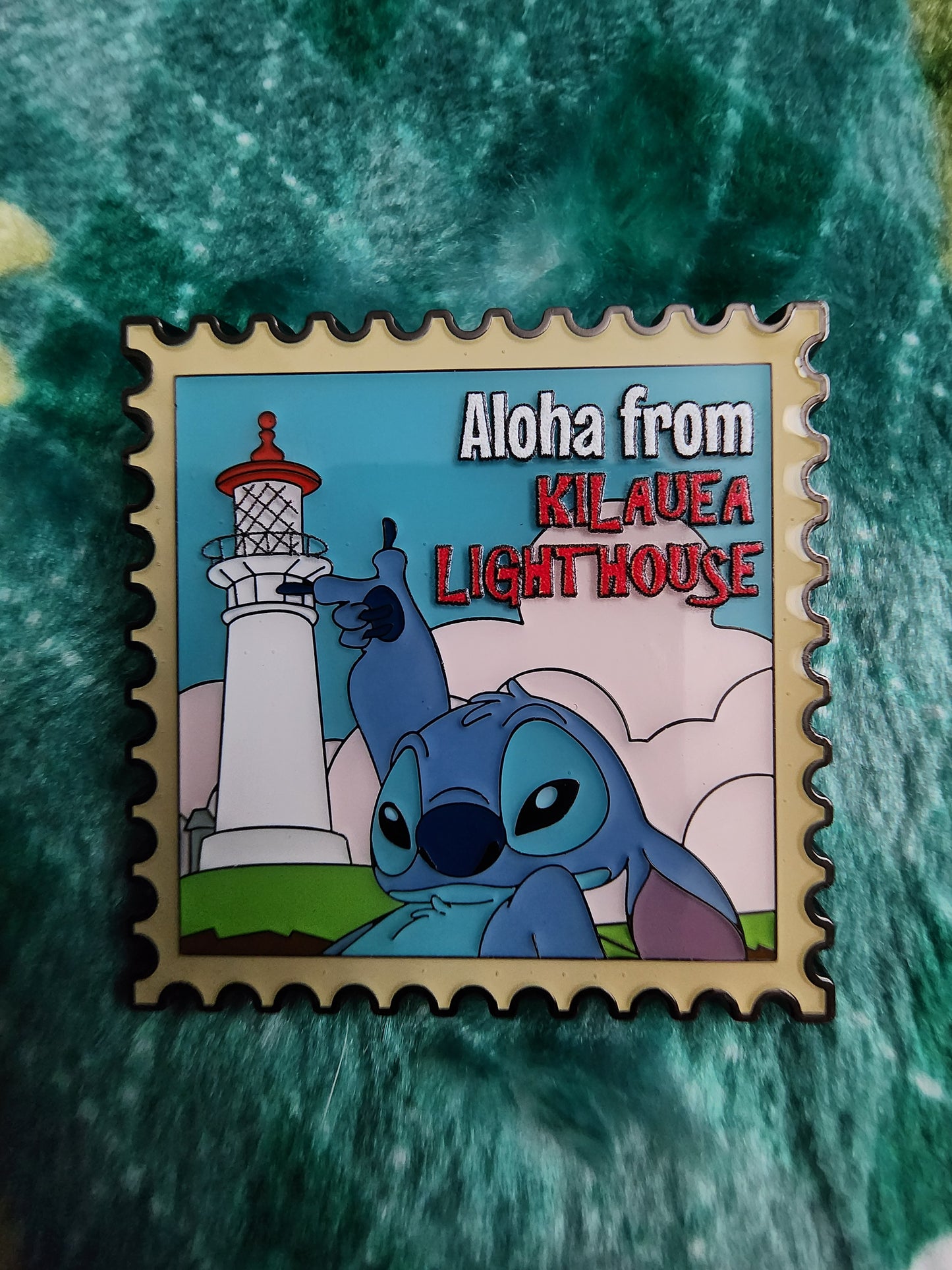 Loungefly Disney Stitch Hawaiian Stamps Mystery Pins