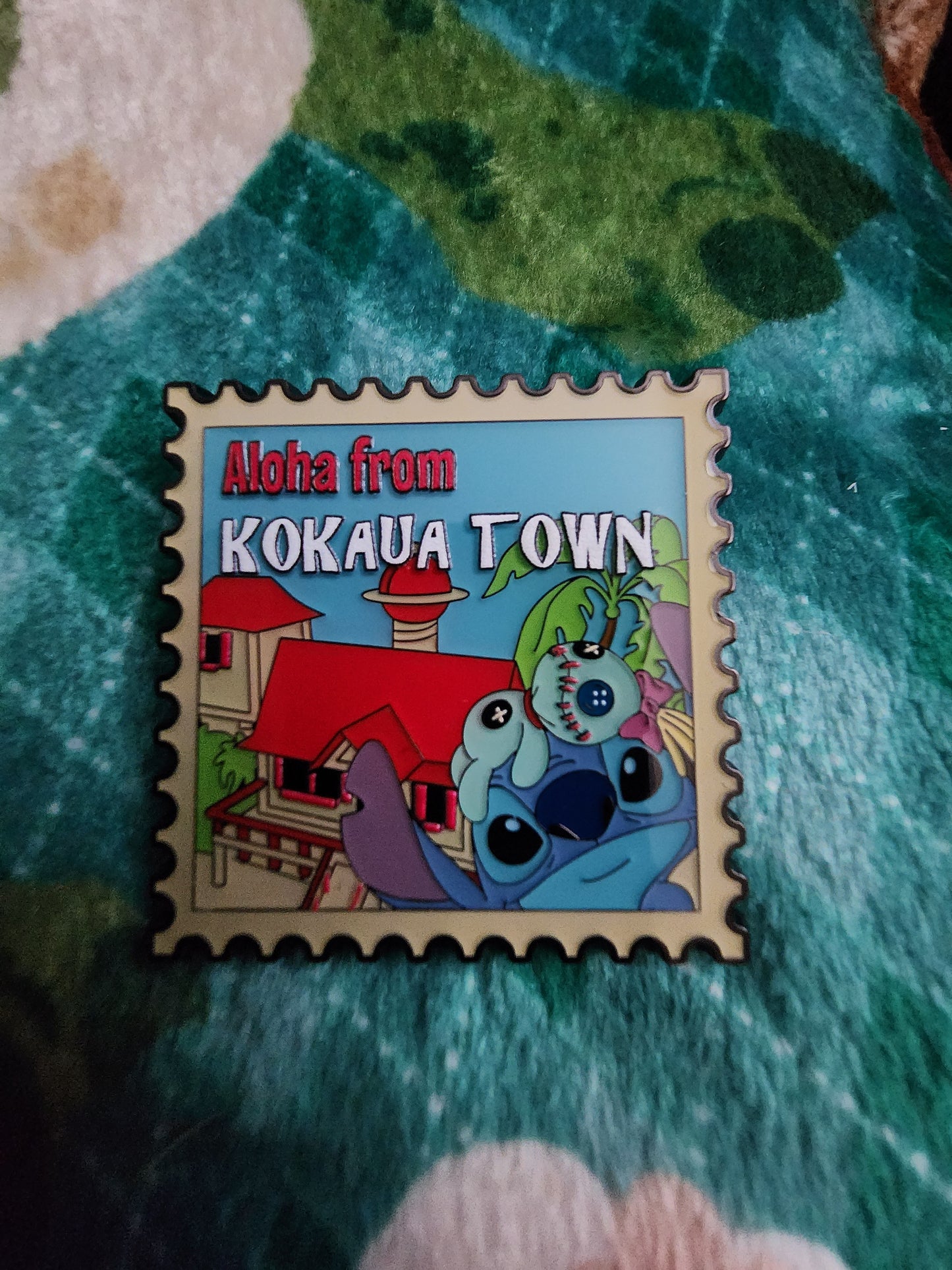 Loungefly Disney Stitch Hawaiian Stamps Mystery Pins