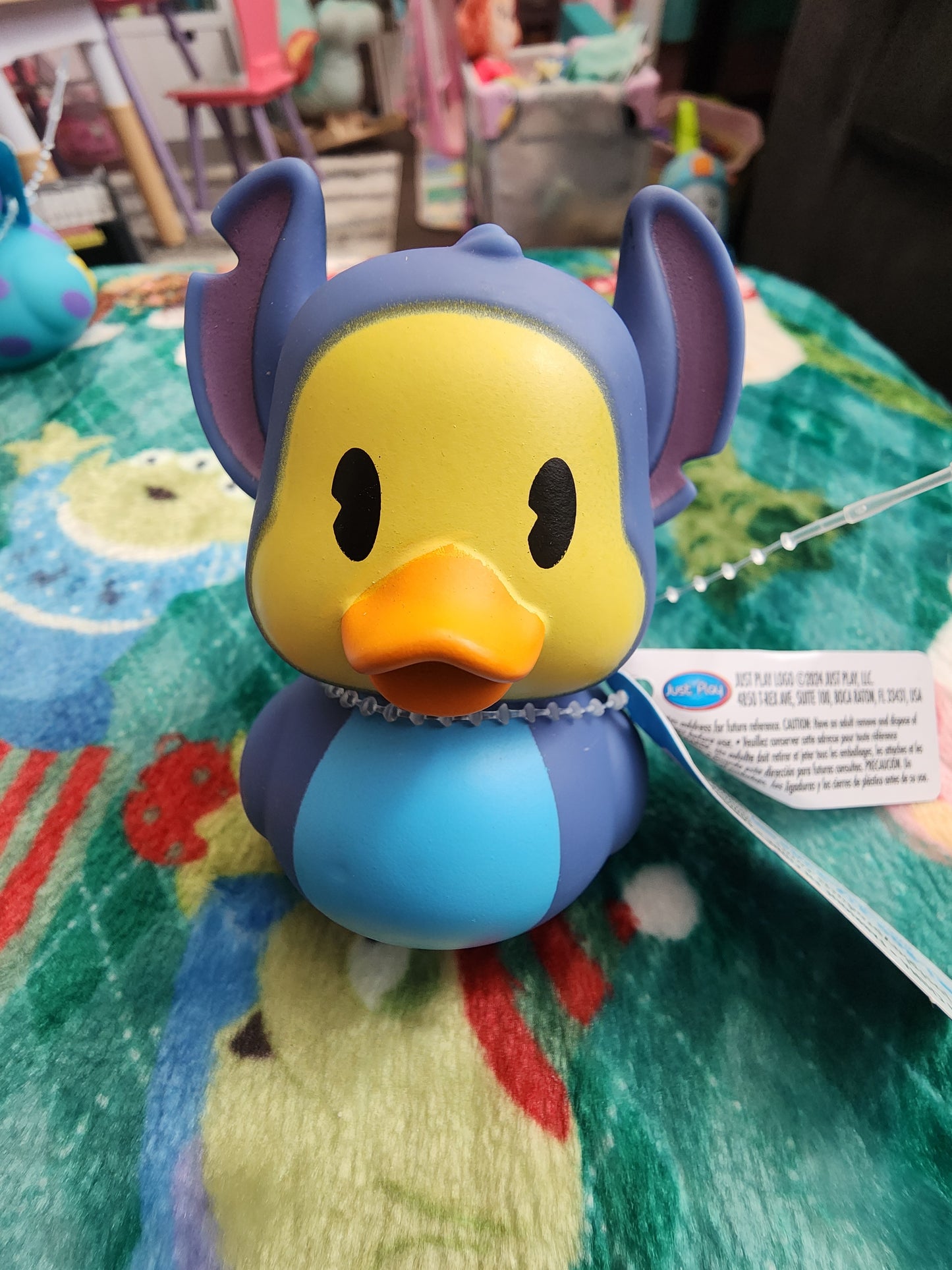 Disney Stitch Rubber Duckie