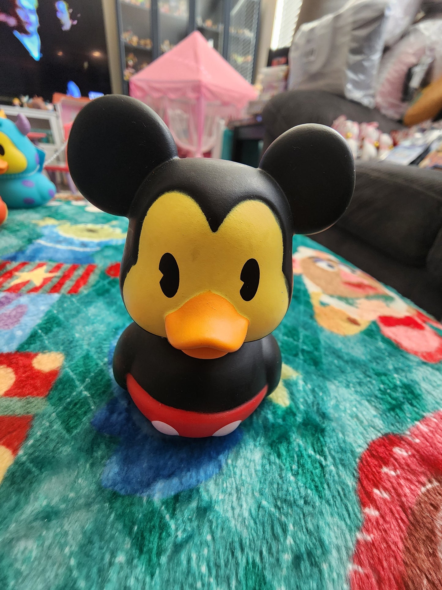 Disney Mickey Mouse Rubber Duckie