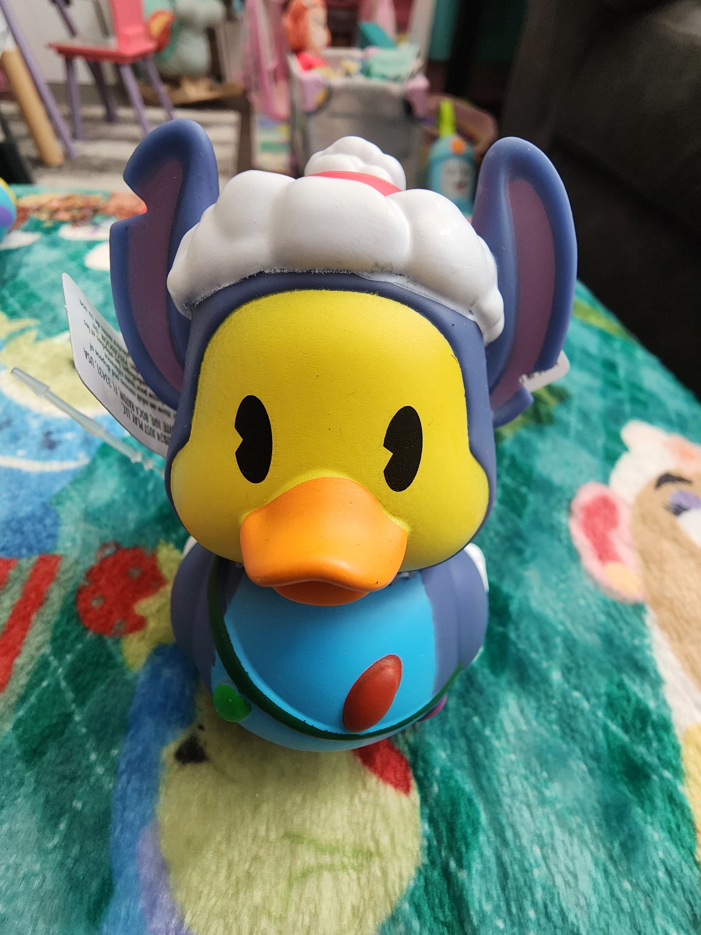 Disney Stitch Santa Rubber Duckie