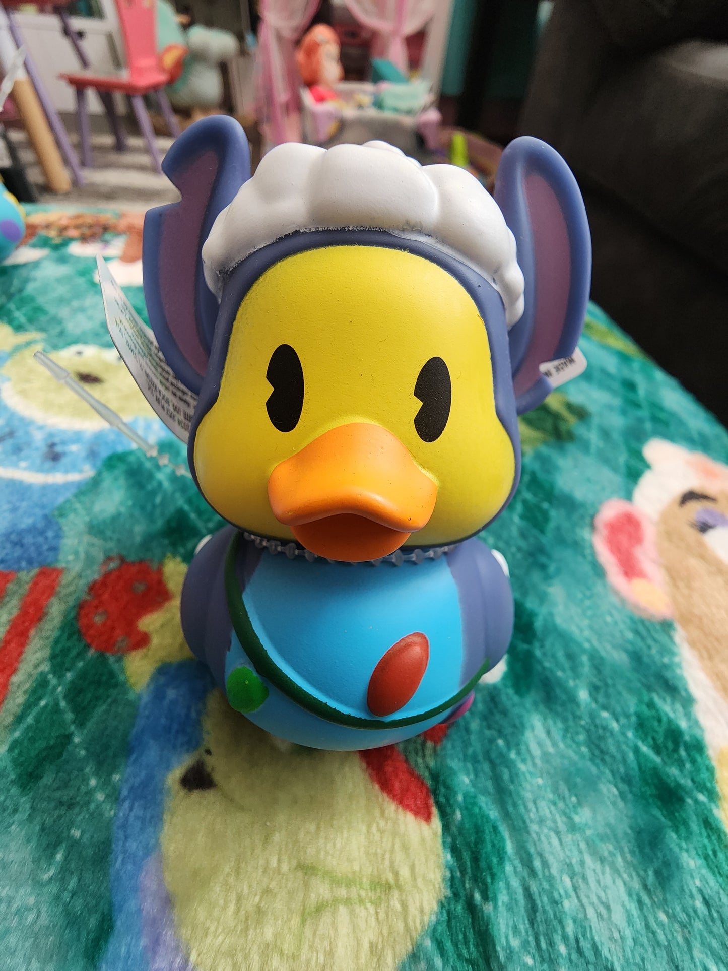 Disney Stitch Santa Rubber Duckie