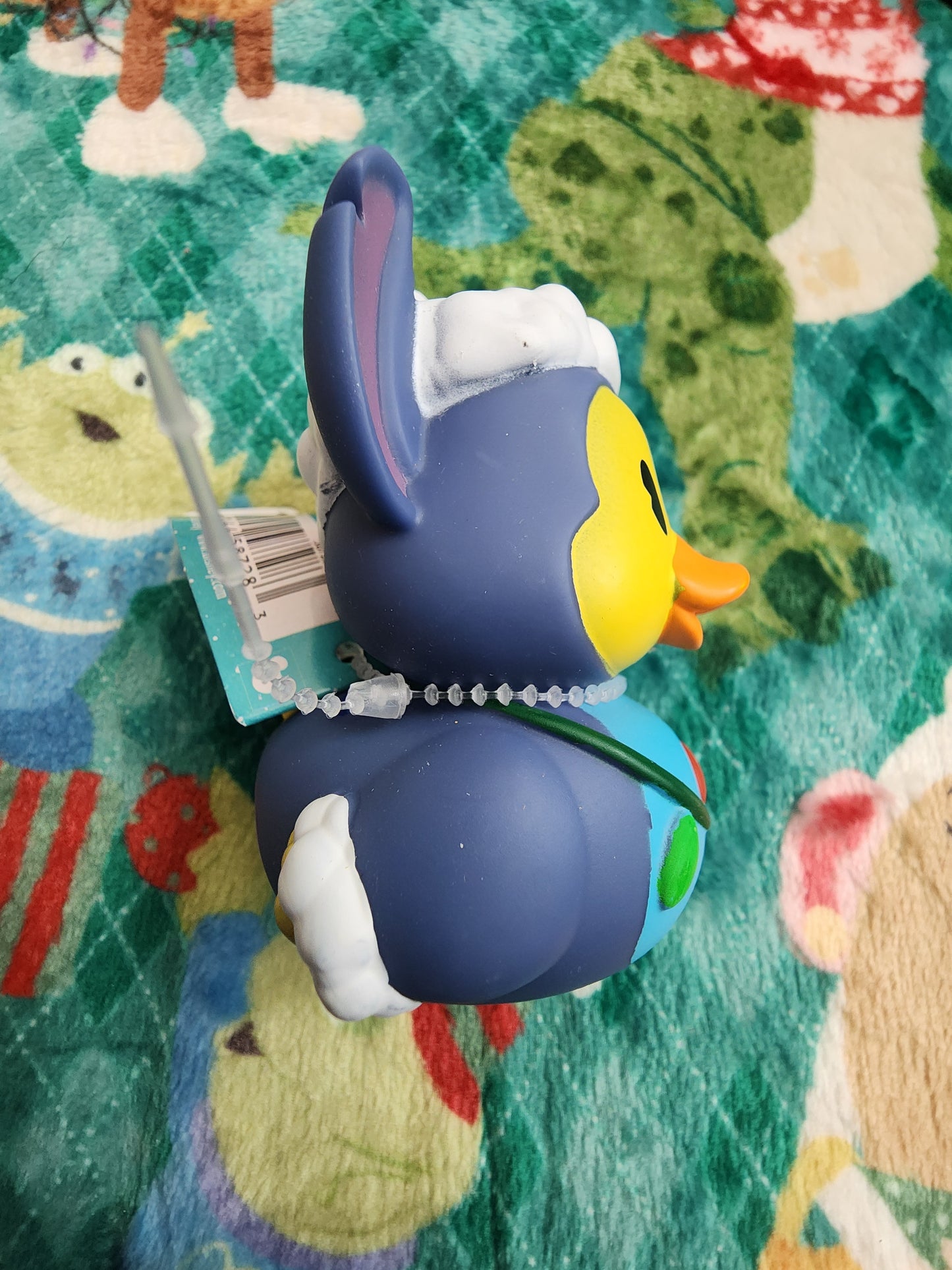 Disney Stitch Santa Rubber Duckie