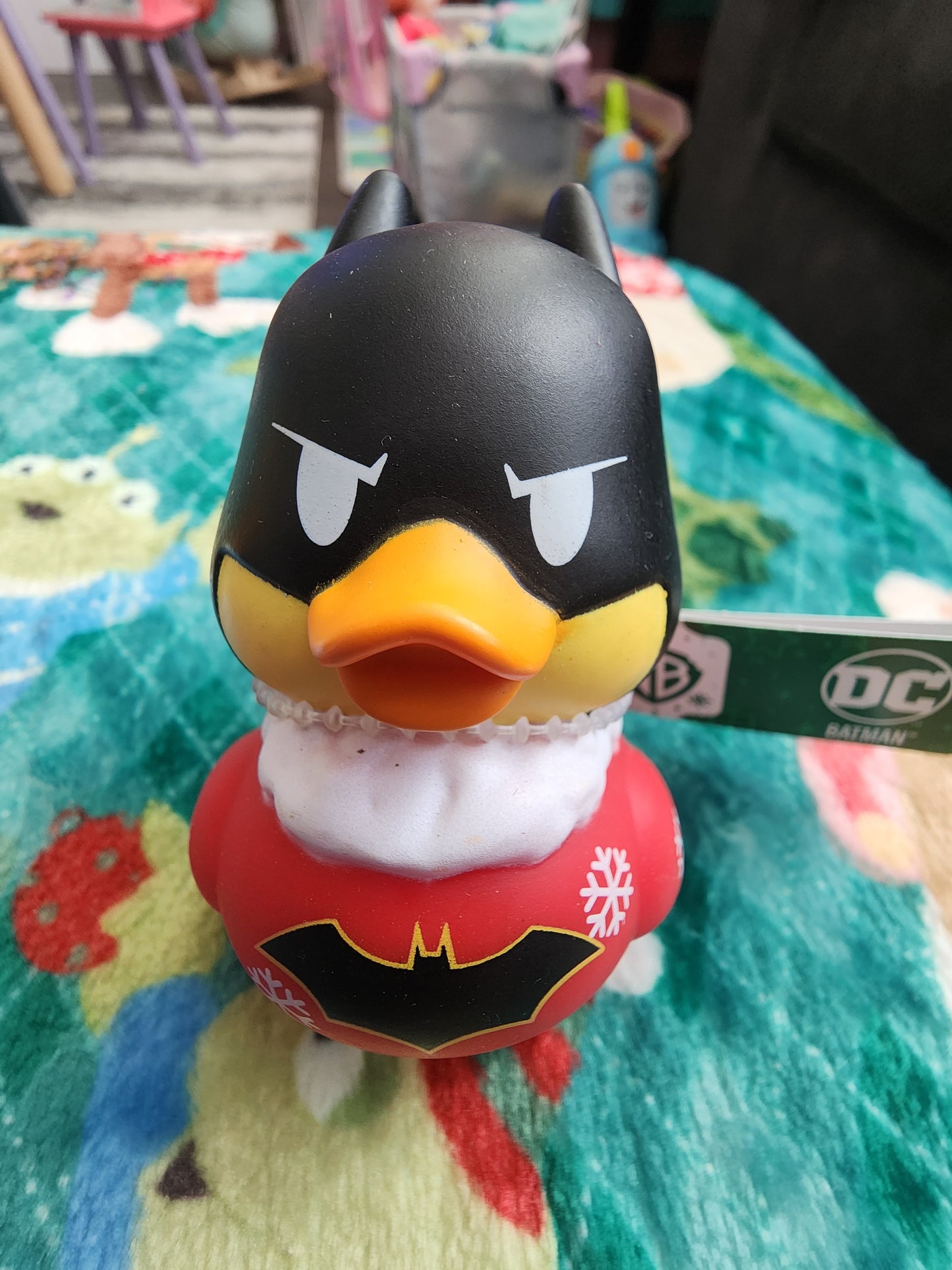 DC Batman Santa Rubber Duckie