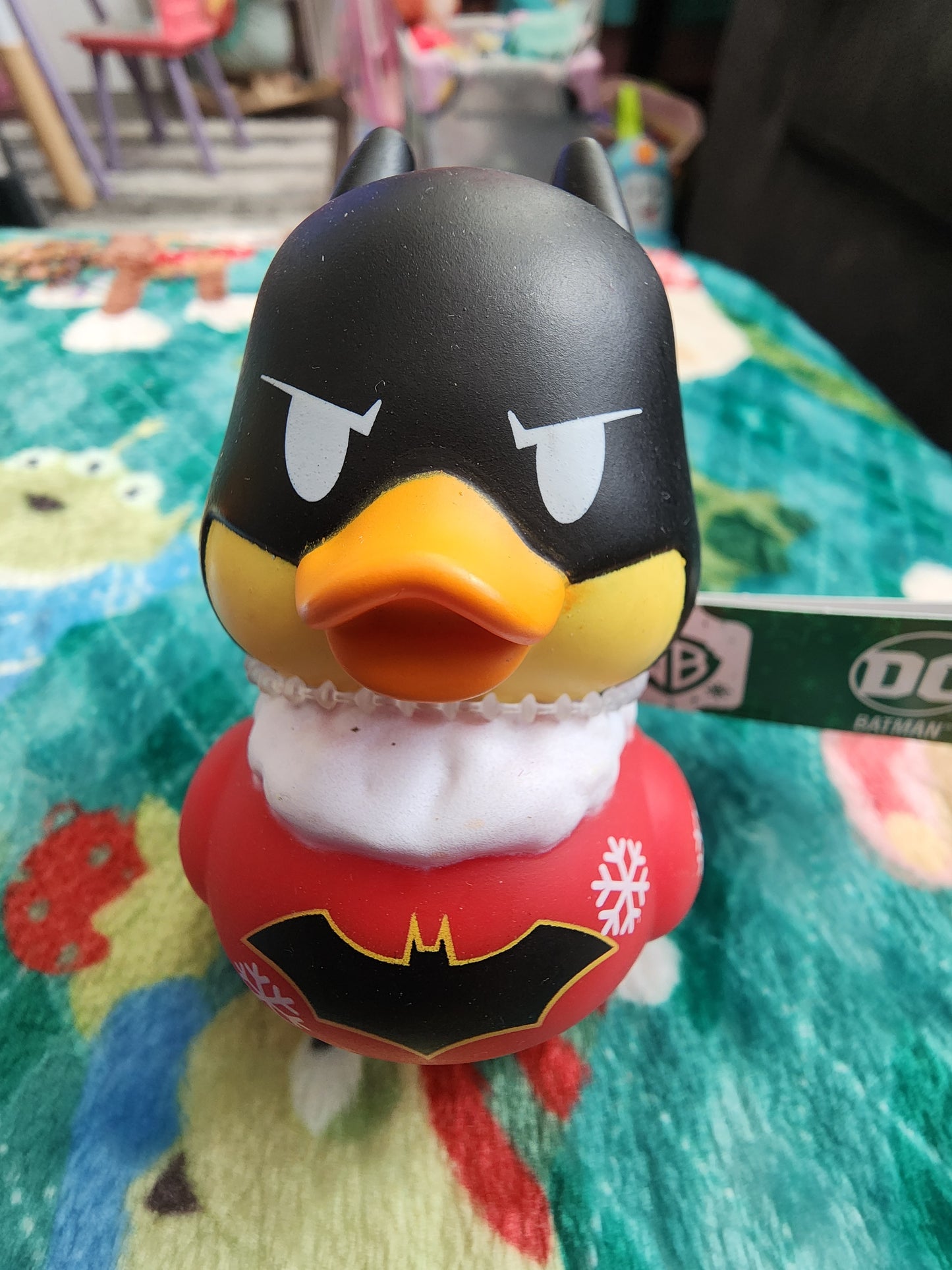 DC Batman Santa Rubber Duckie