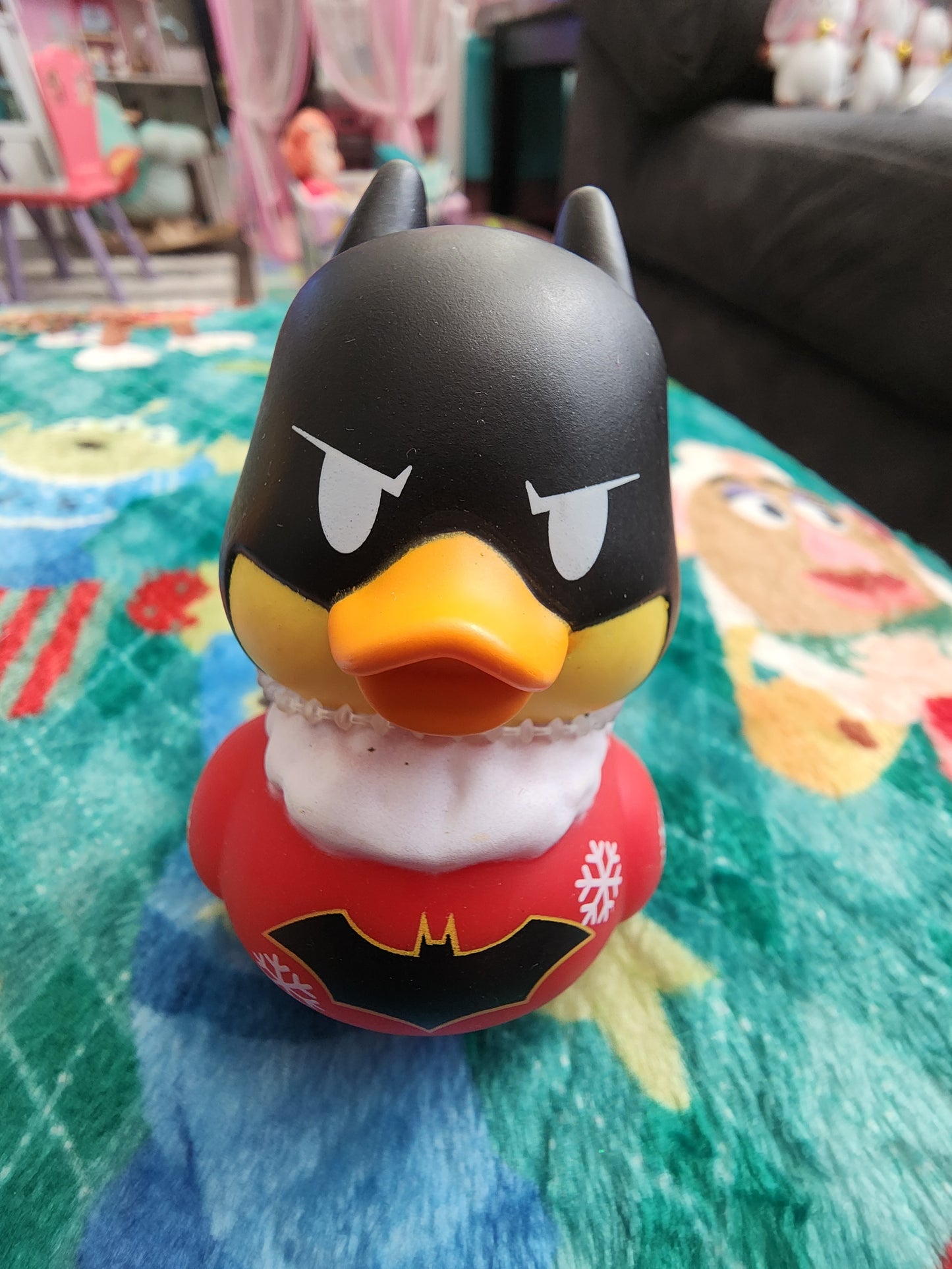 DC Batman Santa Rubber Duckie