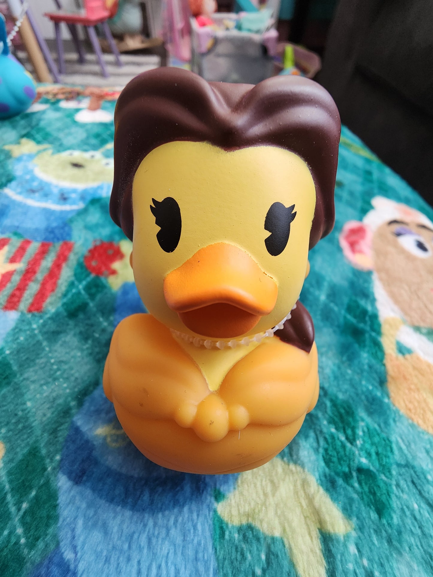 Disney Belle Rubber Duckie