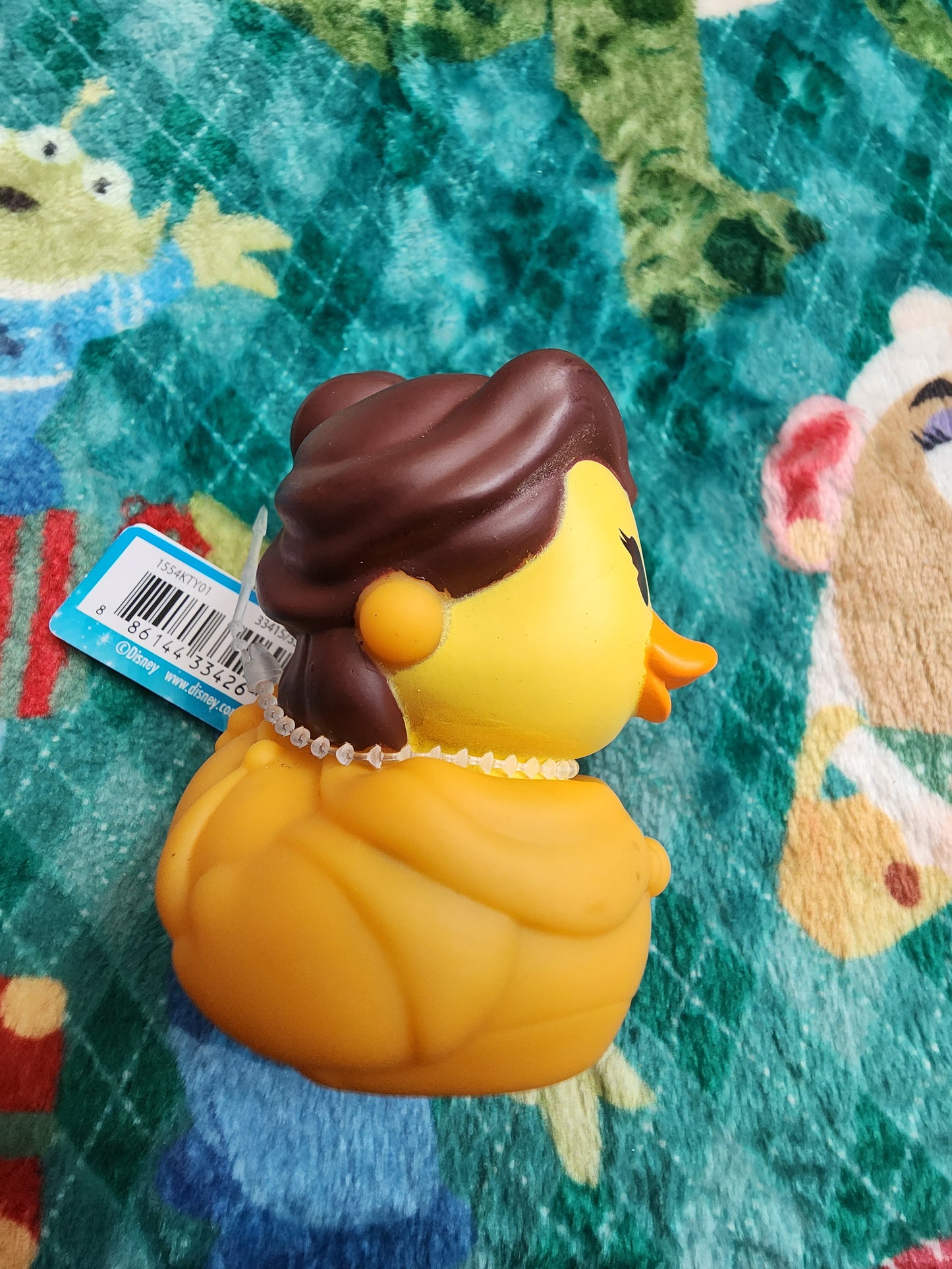 Disney Belle Rubber Duckie