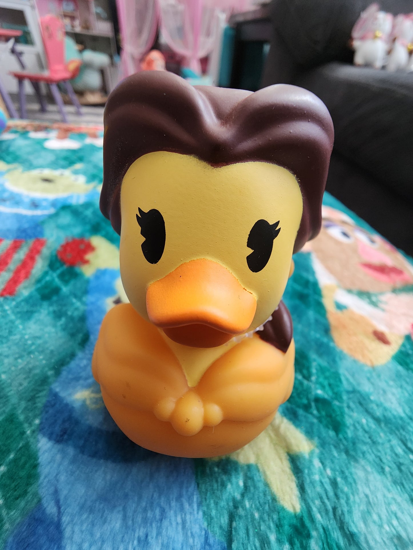 Disney Belle Rubber Duckie