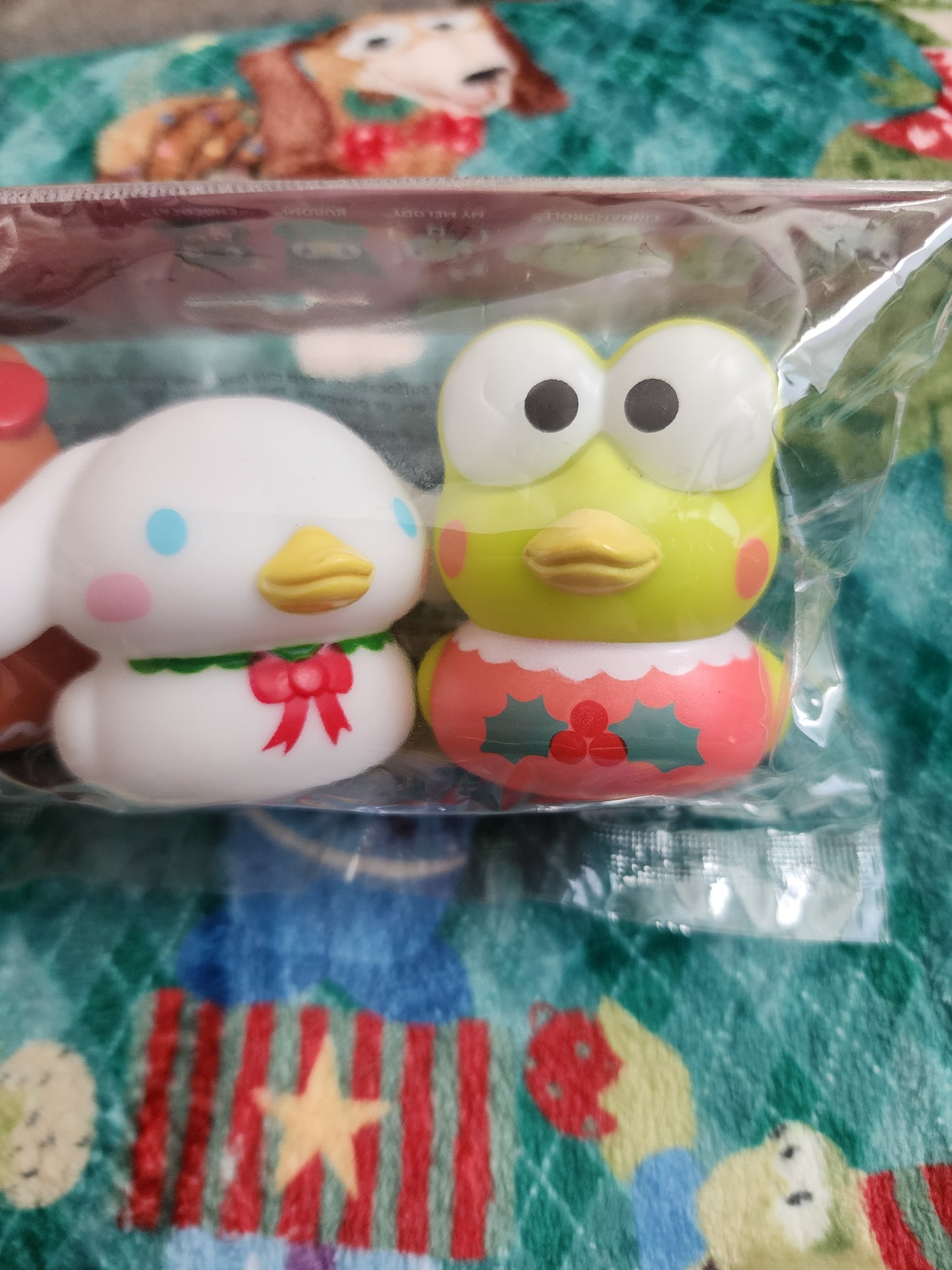 Hello Kitty and Friends Set of Holiday Rubber Duckies