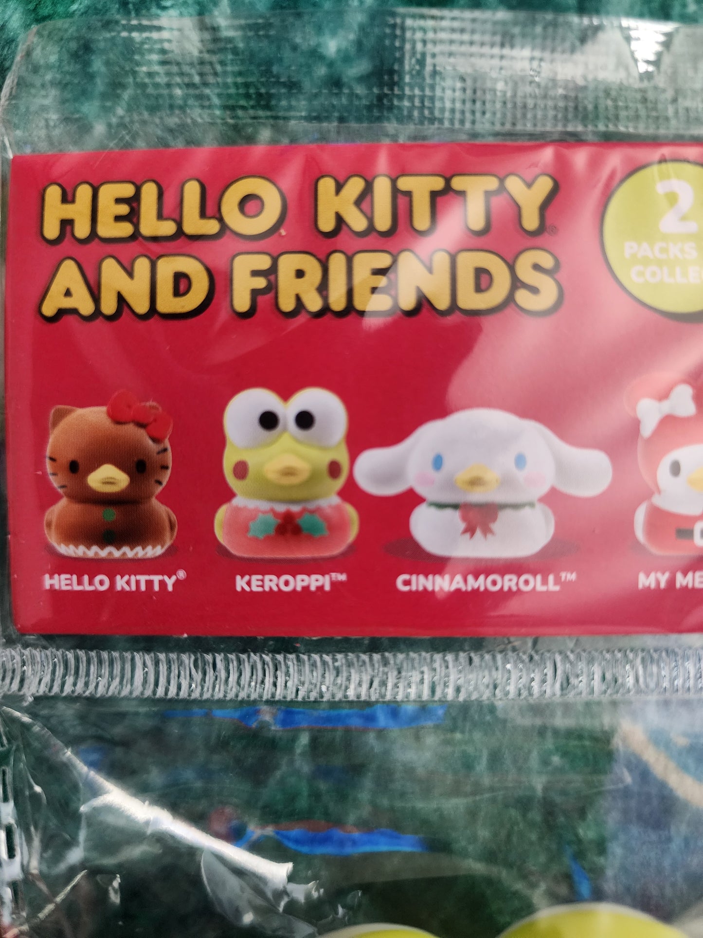 Hello Kitty and Friends Set of Holiday Rubber Duckies