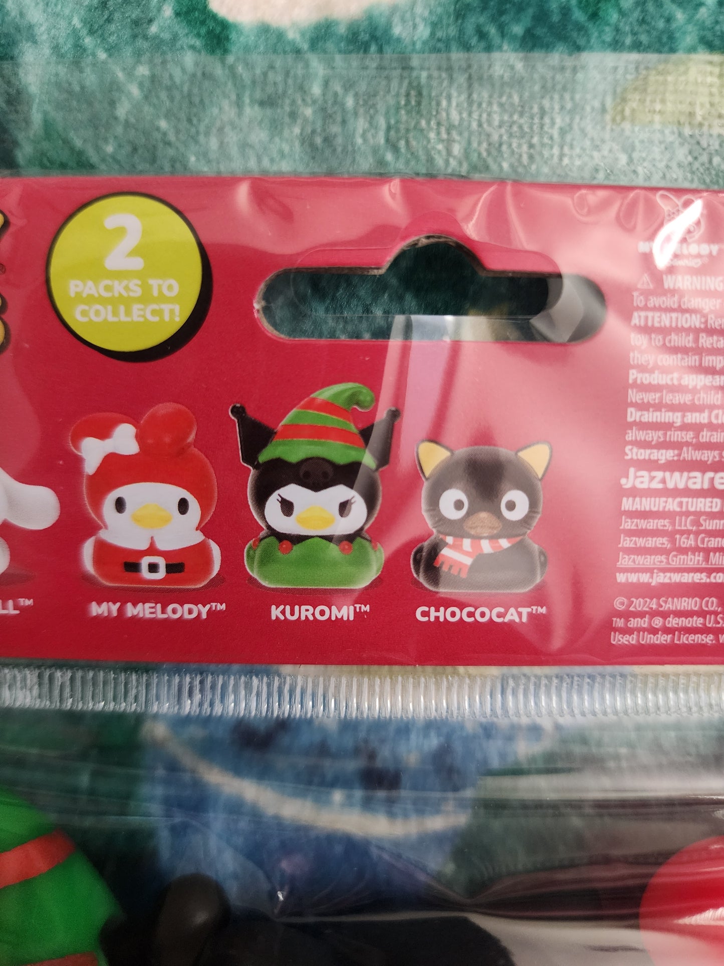 Hello Kitty and Friends Set of Holiday Rubber Duckies