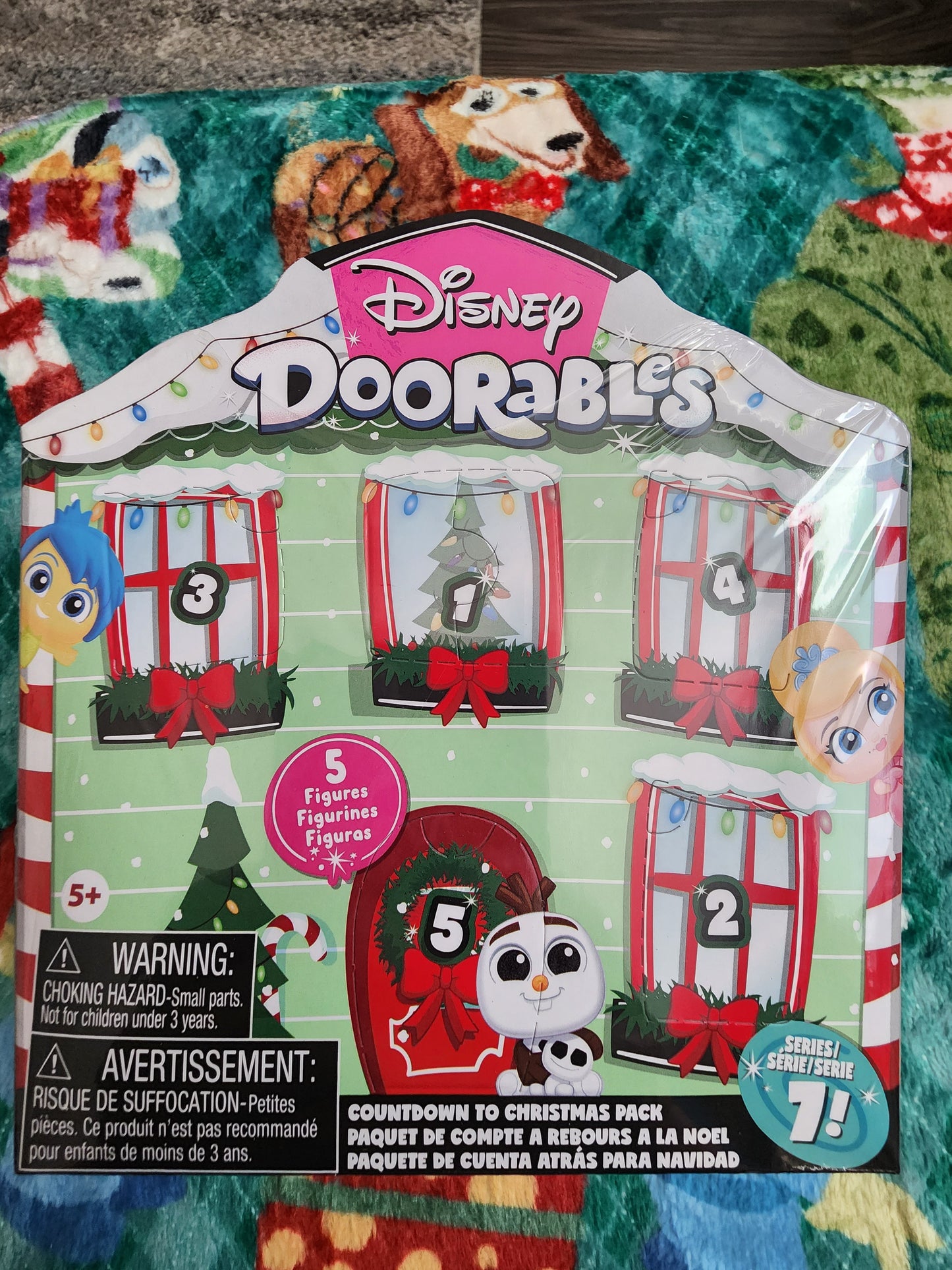 Doorables Disney Christmas Count Down Series 7 Mystery Figures