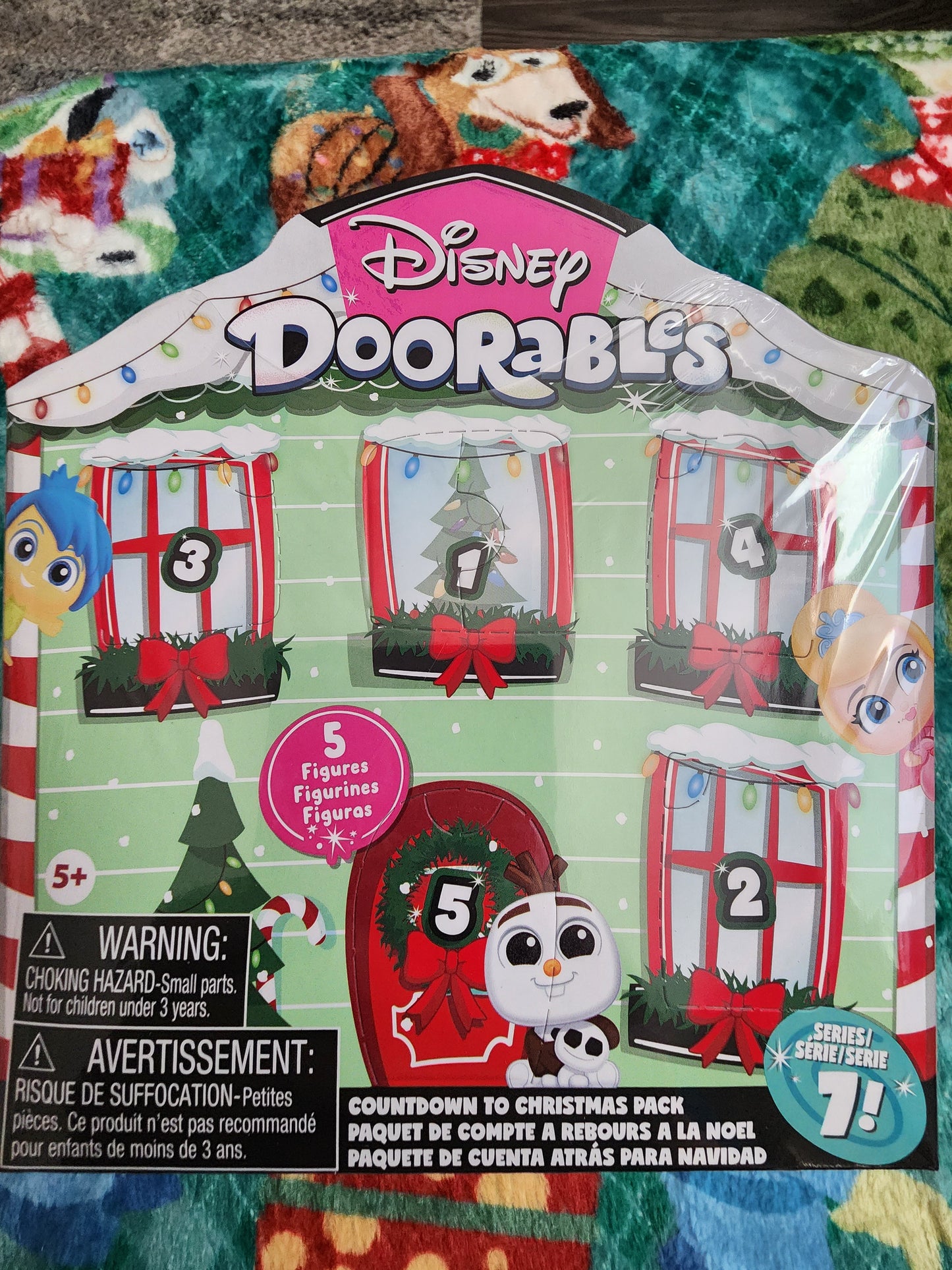 Doorables Disney Christmas Count Down Series 7 Mystery Figures