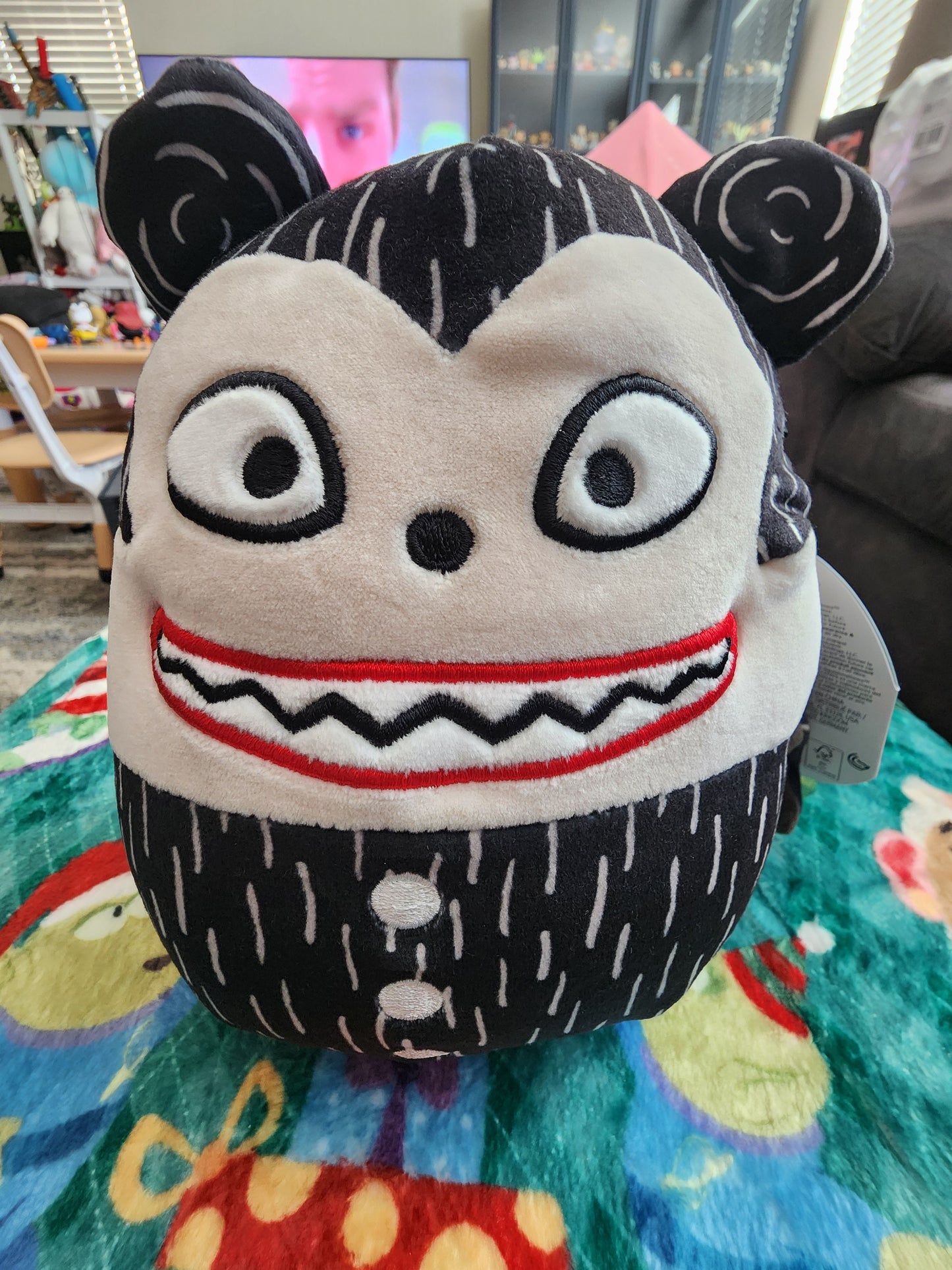 Squishmallows Disney Nightmare Before Christmas Scary Teddy Plush