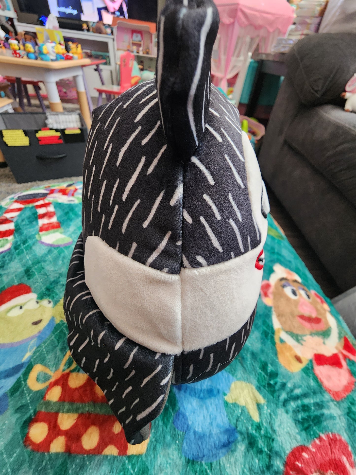 Squishmallows Disney Nightmare Before Christmas Scary Teddy Plush