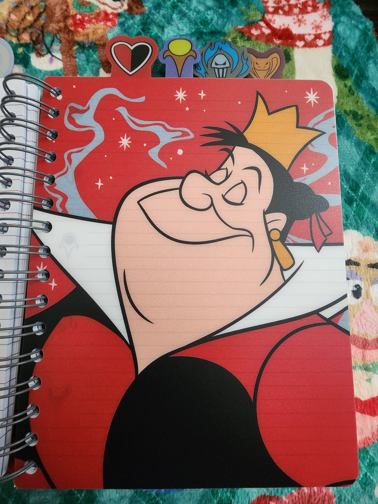 Loungefly Disney Villains Iridescent Notebook