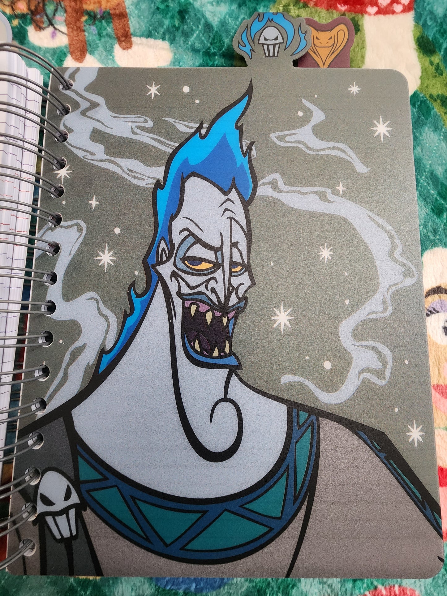 Loungefly Disney Villains Iridescent Notebook