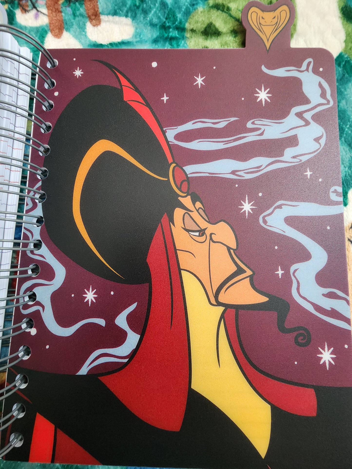 Loungefly Disney Villains Iridescent Notebook