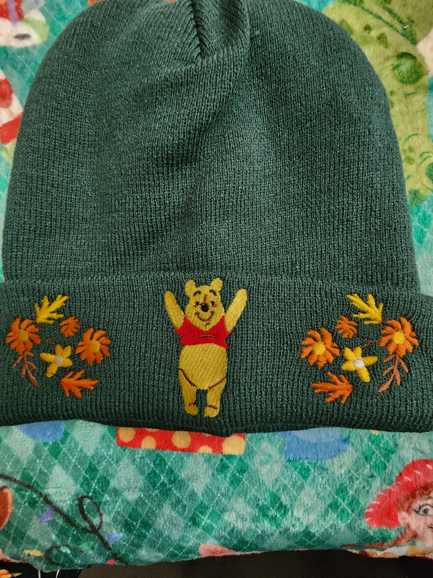 Disney Winnie the Pooh Floral Beanie