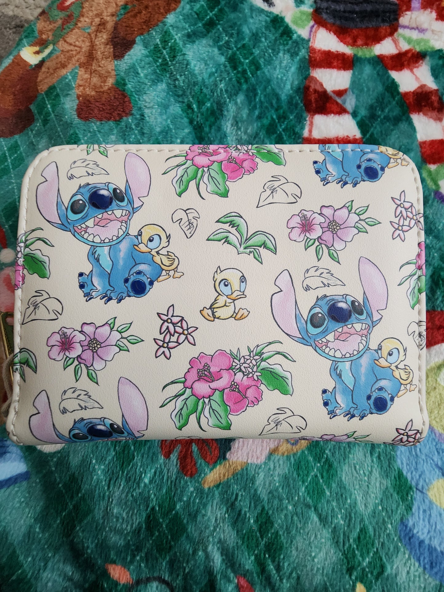 Loungefly Disney Stitch and Ducklings Spring Time Wallet