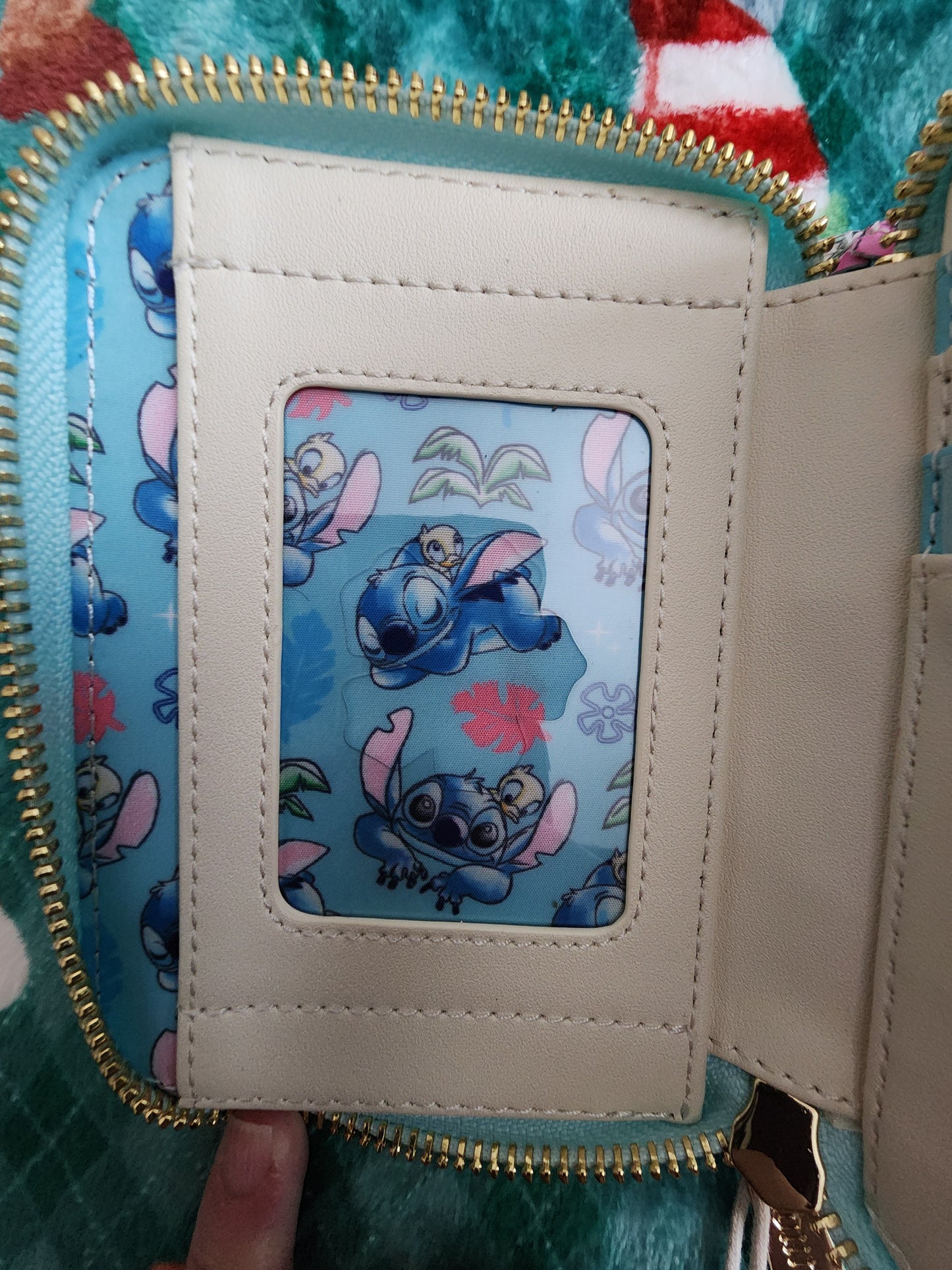 Loungefly Disney Stitch and Ducklings Spring Time Wallet
