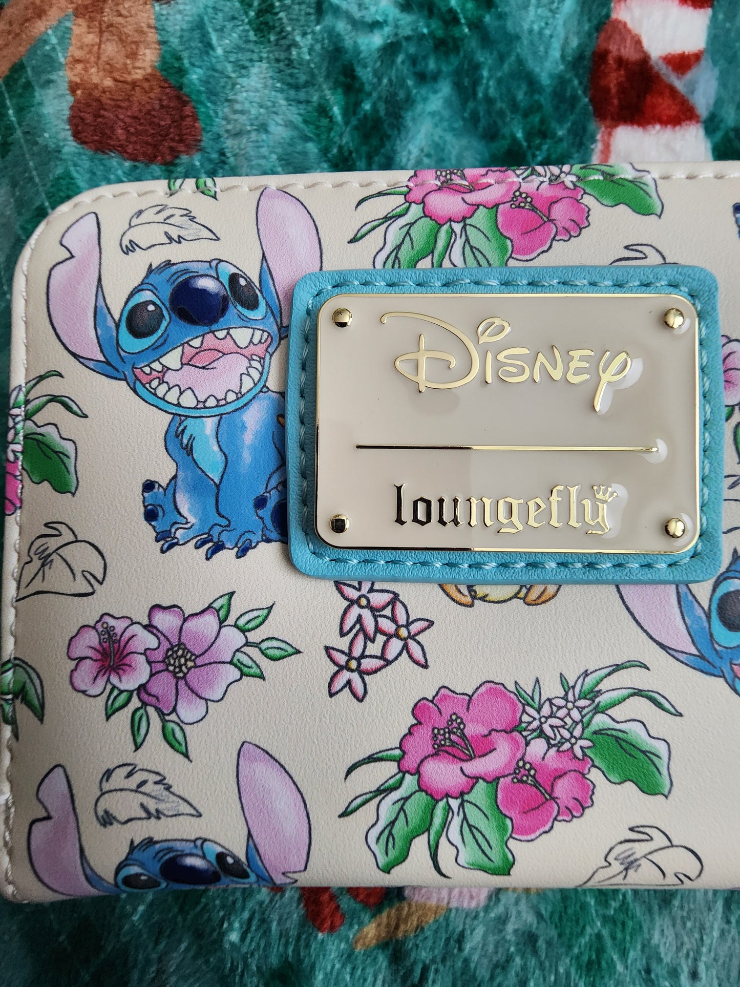 Loungefly Disney Stitch and Ducklings Spring Time Wallet