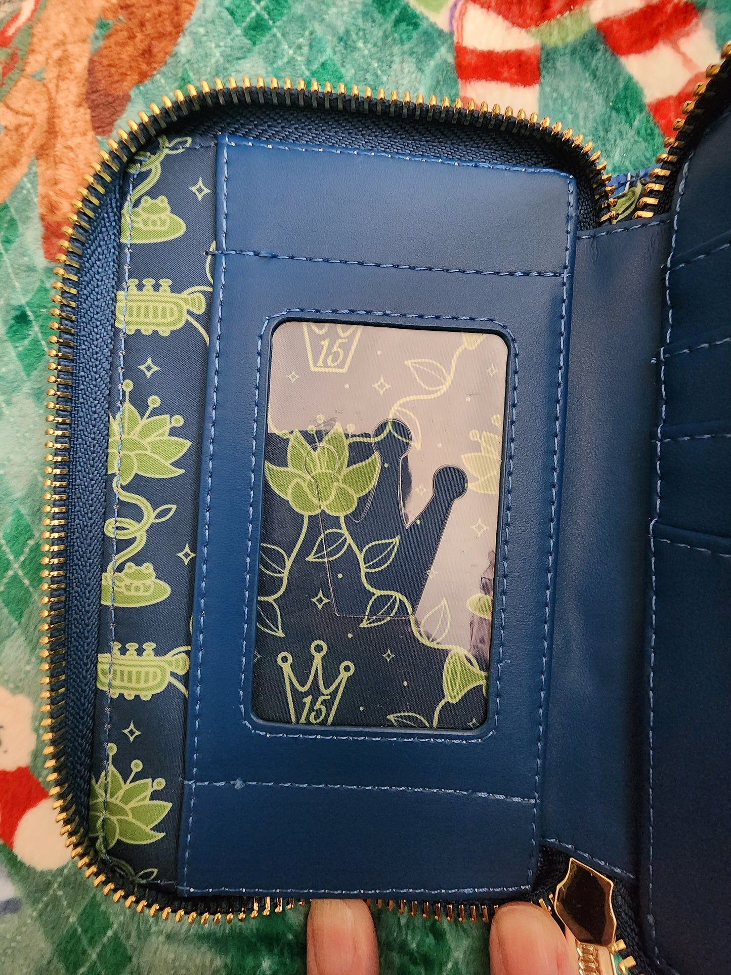 Loungefly Disney Tiana Frog Princess 15th Anniversary Wallet